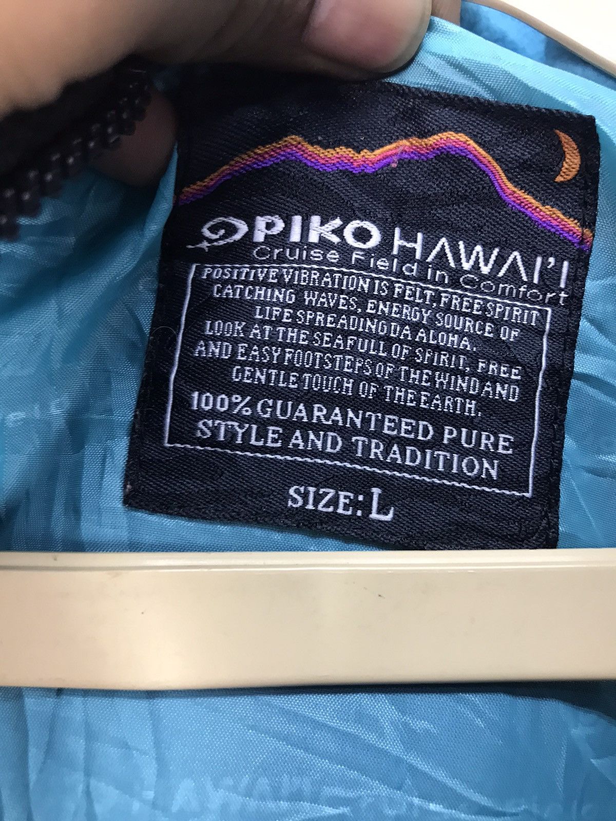 Other Piko Hawaii fleece zipper jacket Size US M / EU 48-50 / 2 - 3 Thumbnail