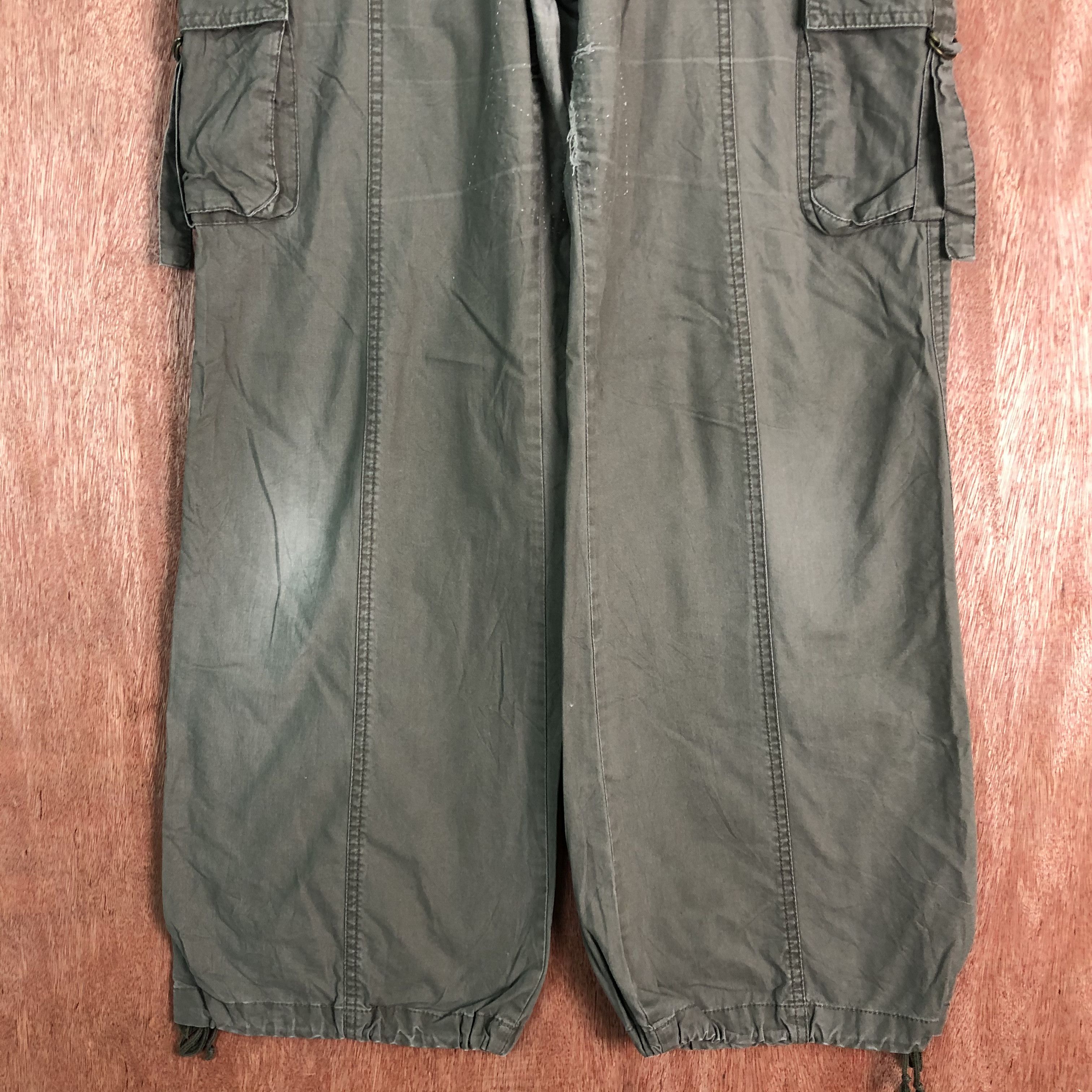 Japanese Brand DLL Japan Multipocket Tactical utility cargo Pants #c110 Size US 32 / EU 48 - 3 Thumbnail