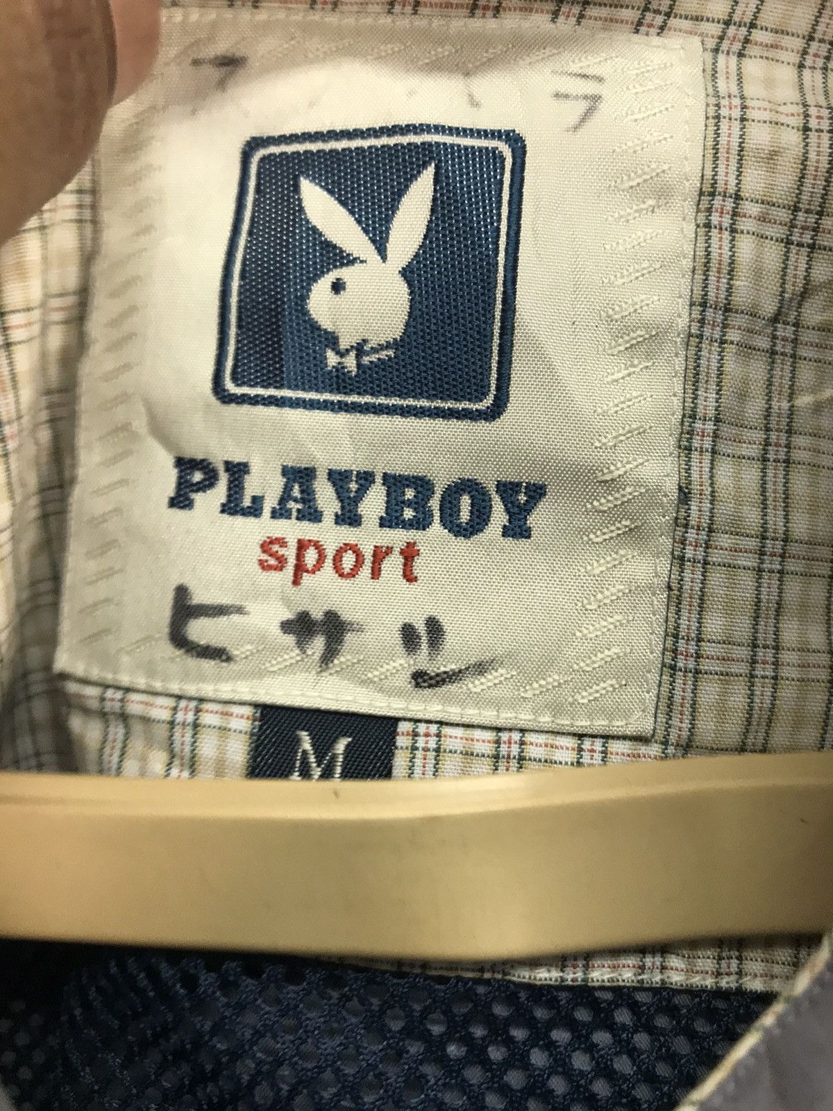 Playboy × Vintage Playboy sport distressed bombers zipper jacket Size US M / EU 48-50 / 2 - 4 Thumbnail