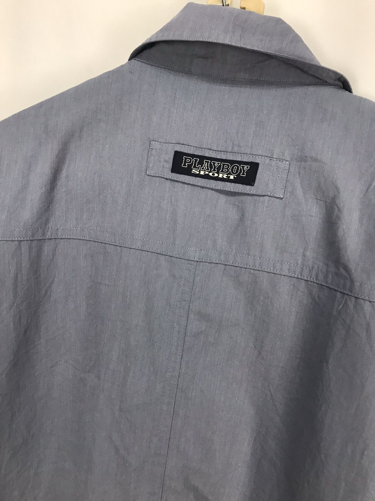 Playboy × Vintage Playboy sport distressed bombers zipper jacket Size US M / EU 48-50 / 2 - 7 Thumbnail