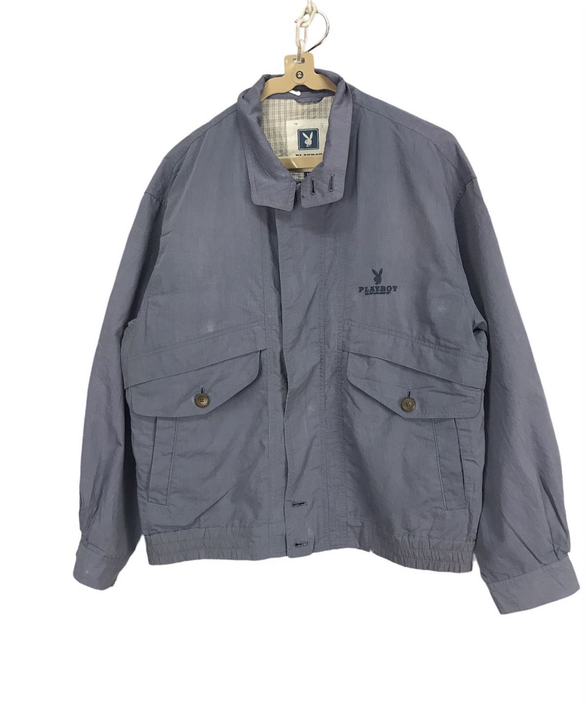 Playboy × Vintage Playboy sport distressed bombers zipper jacket Size US M / EU 48-50 / 2 - 1 Thumbnail