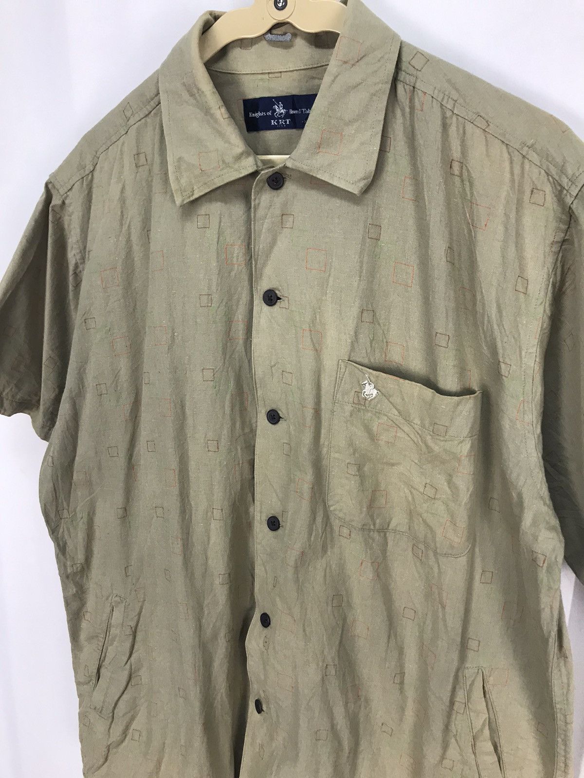 Japanese Brand Knight of round table button up shirt shorts sleeve Size US M / EU 48-50 / 2 - 3 Thumbnail