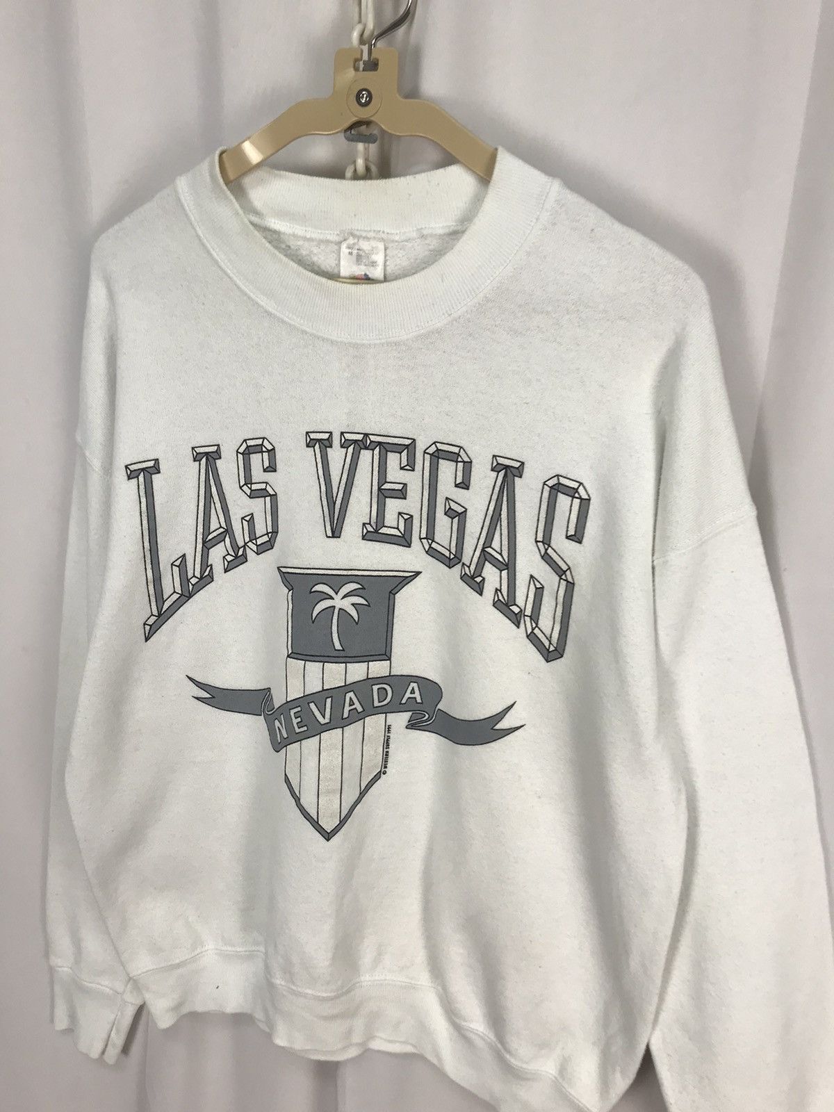 Fruit Of The Loom × Vintage 1993 vintage Las Vegas navada printed sweatshirt by FOTL Size US M / EU 48-50 / 2 - 3 Thumbnail
