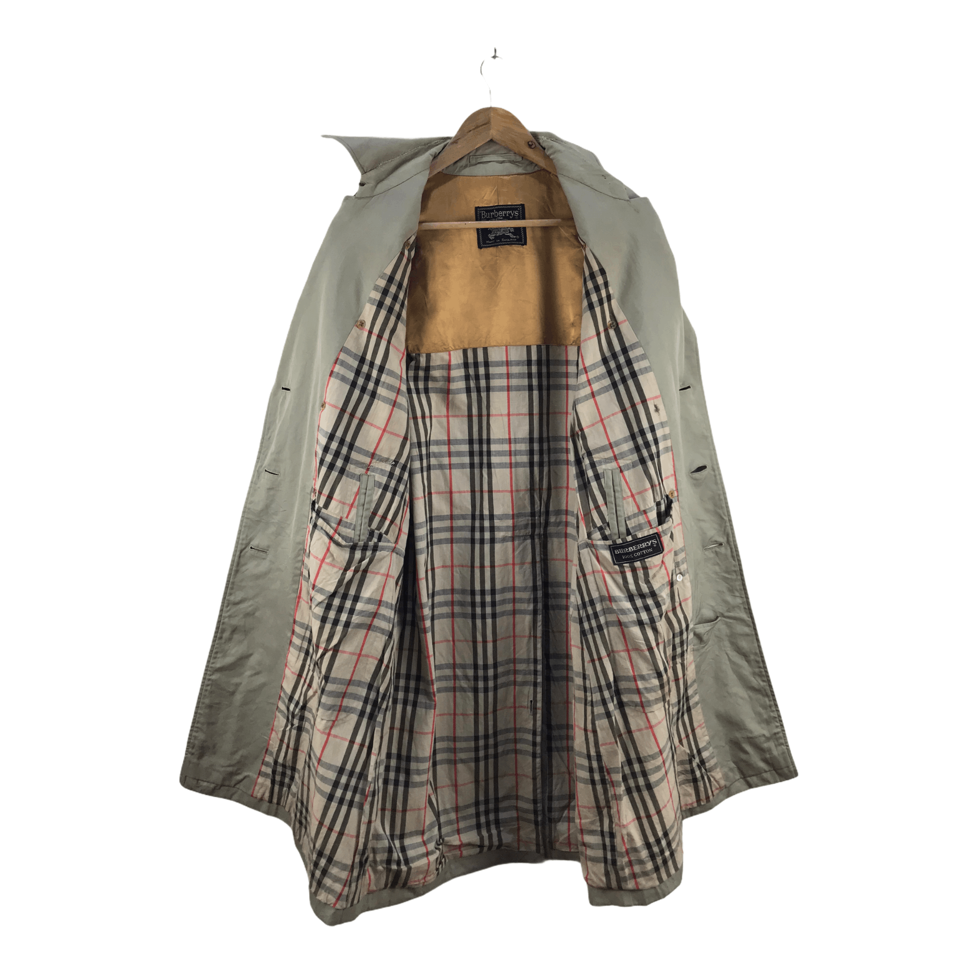 Burberry Vintage Burberrys Trench Coat Jacket Size US M / EU 48-50 / 2 - 3 Thumbnail