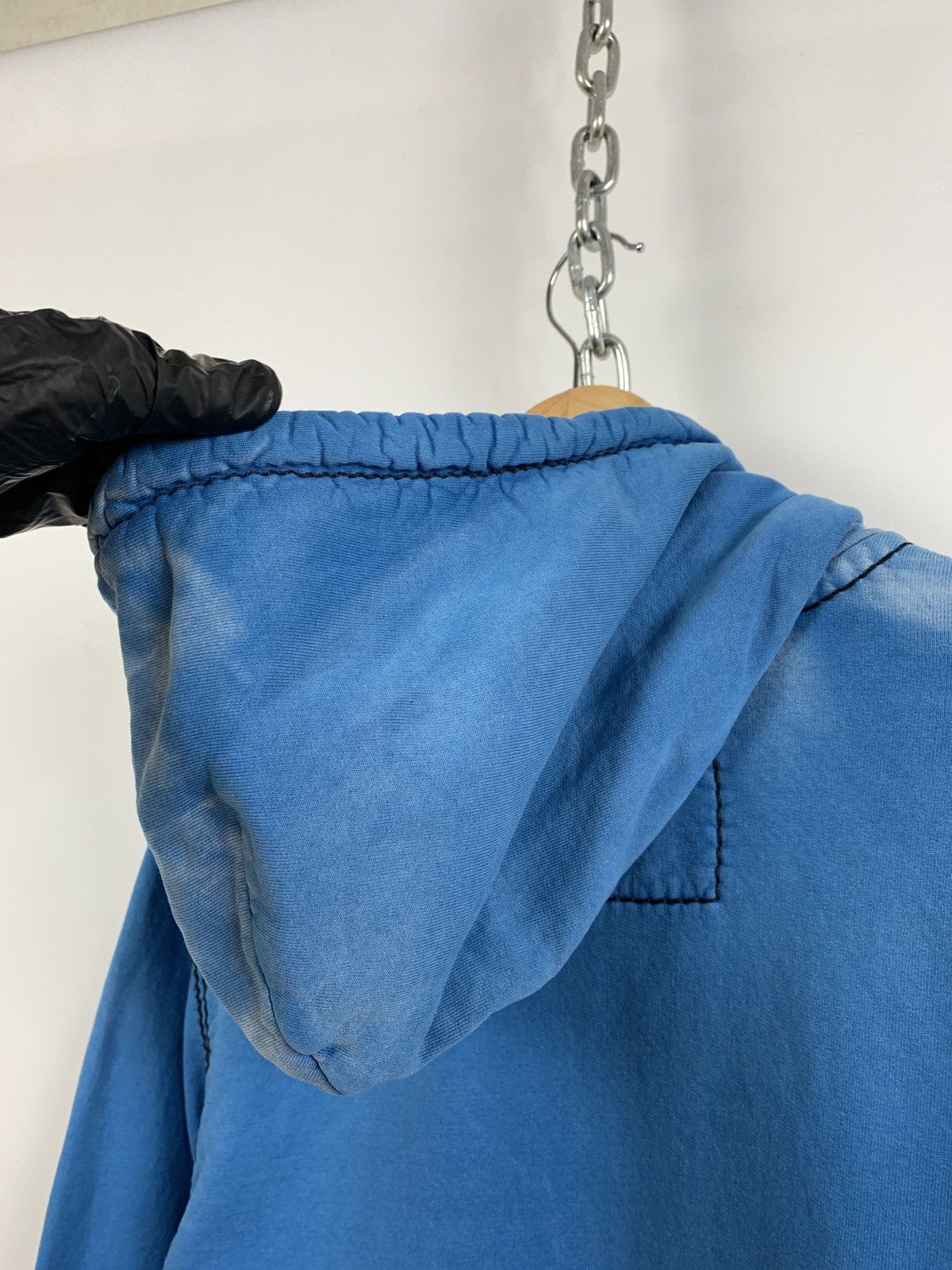 True Religion Vintage True Religion Faded Blue Zip Hoodie Size US M / EU 48-50 / 2 - 18 Thumbnail