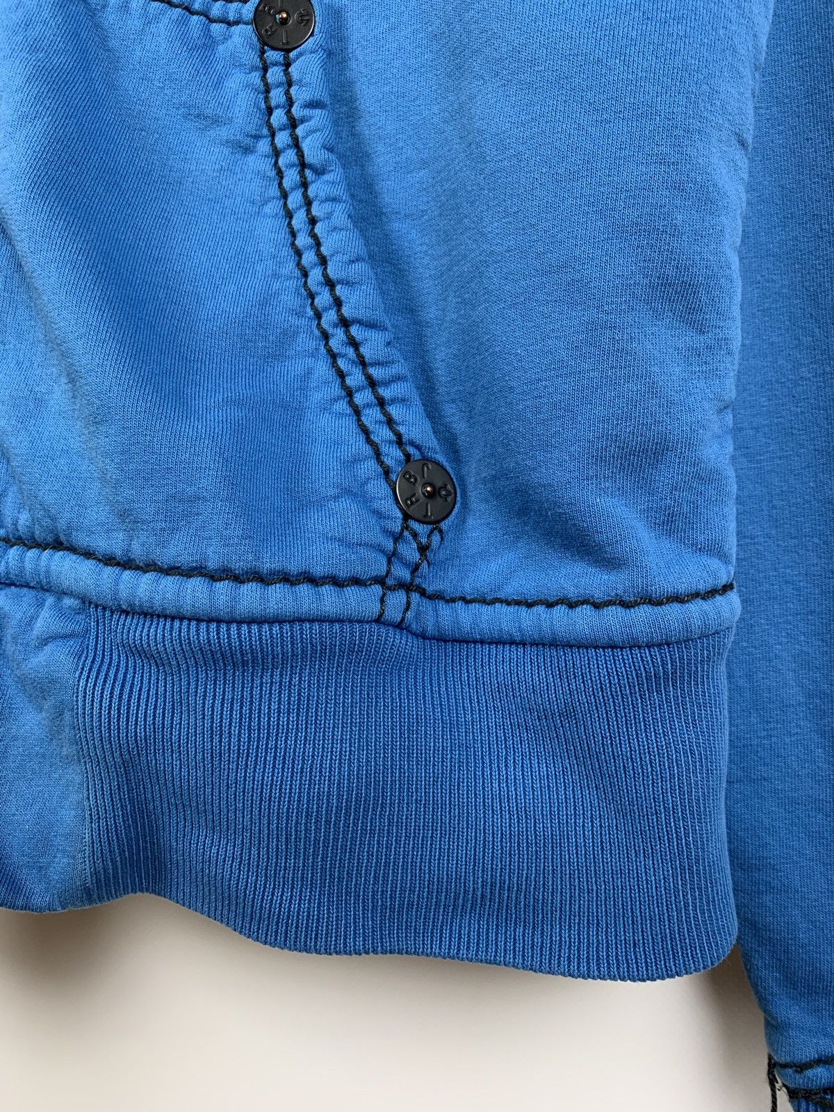 True Religion Vintage True Religion Faded Blue Zip Hoodie Size US M / EU 48-50 / 2 - 9 Thumbnail