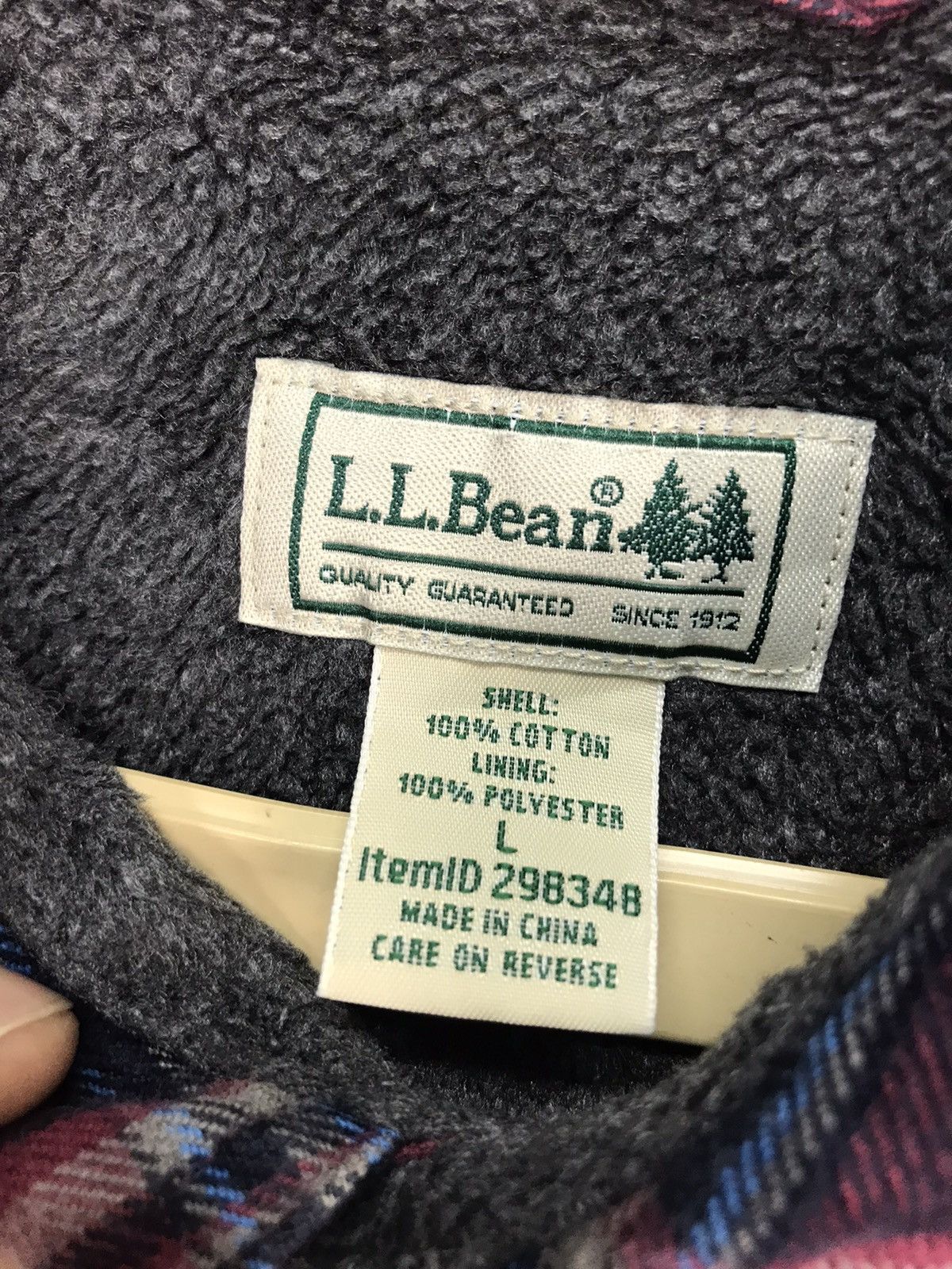 Flannel × L.L. Bean × Vintage L.L bean flannel button up shirt Size US M / EU 48-50 / 2 - 3 Thumbnail