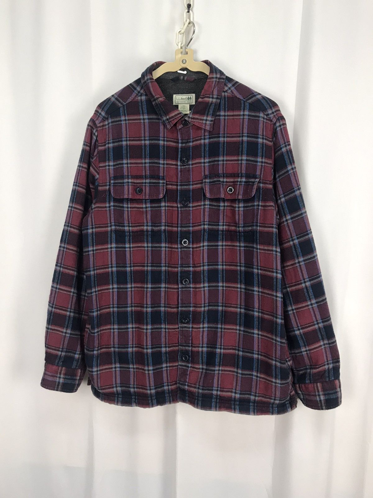 Flannel × L.L. Bean × Vintage L.L bean flannel button up shirt Size US M / EU 48-50 / 2 - 7 Thumbnail