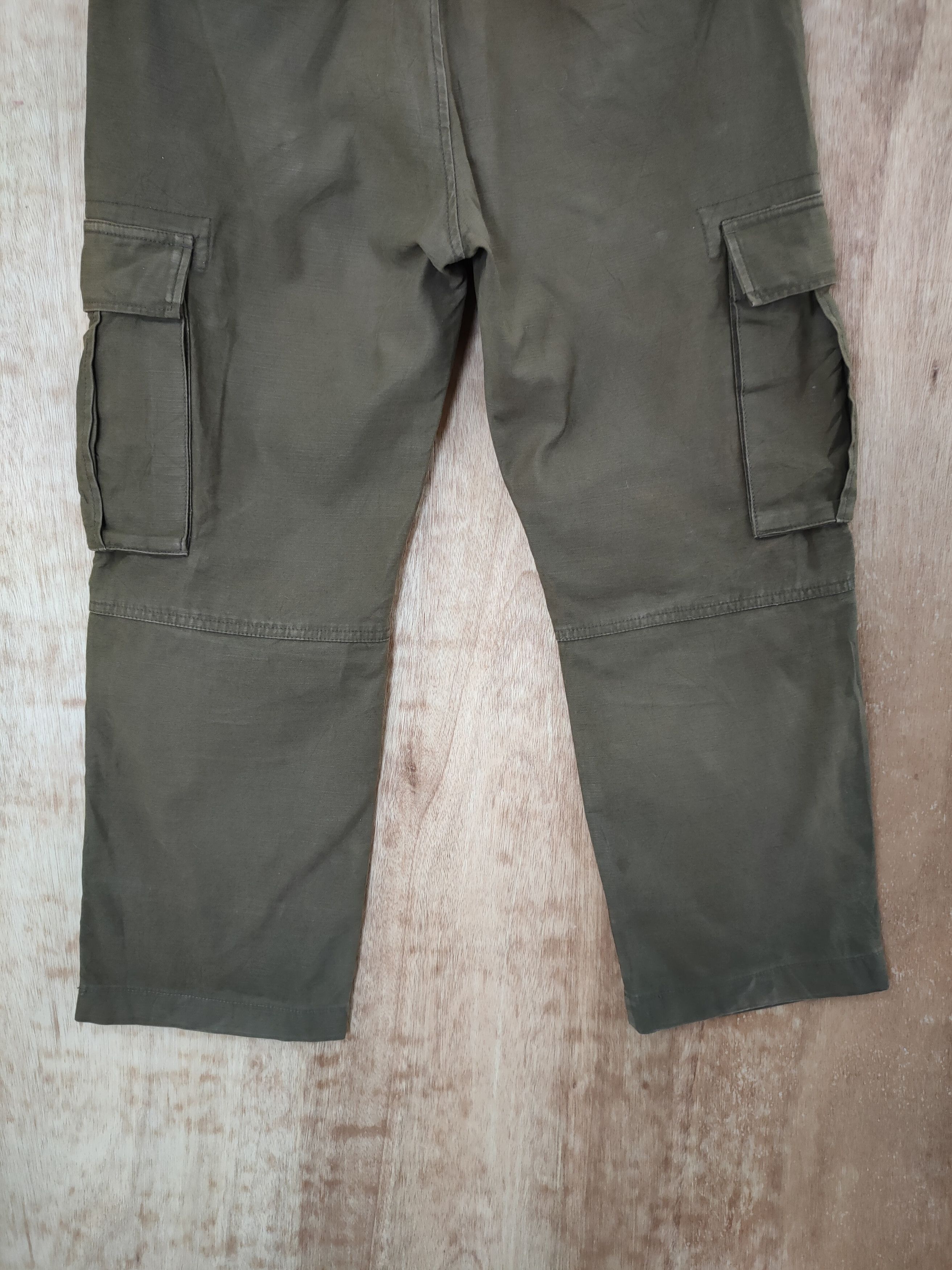 Japanese Brand DL RageBlue japan thick multi pocket cargo pants #46-401 Size US 31 - 7 Thumbnail