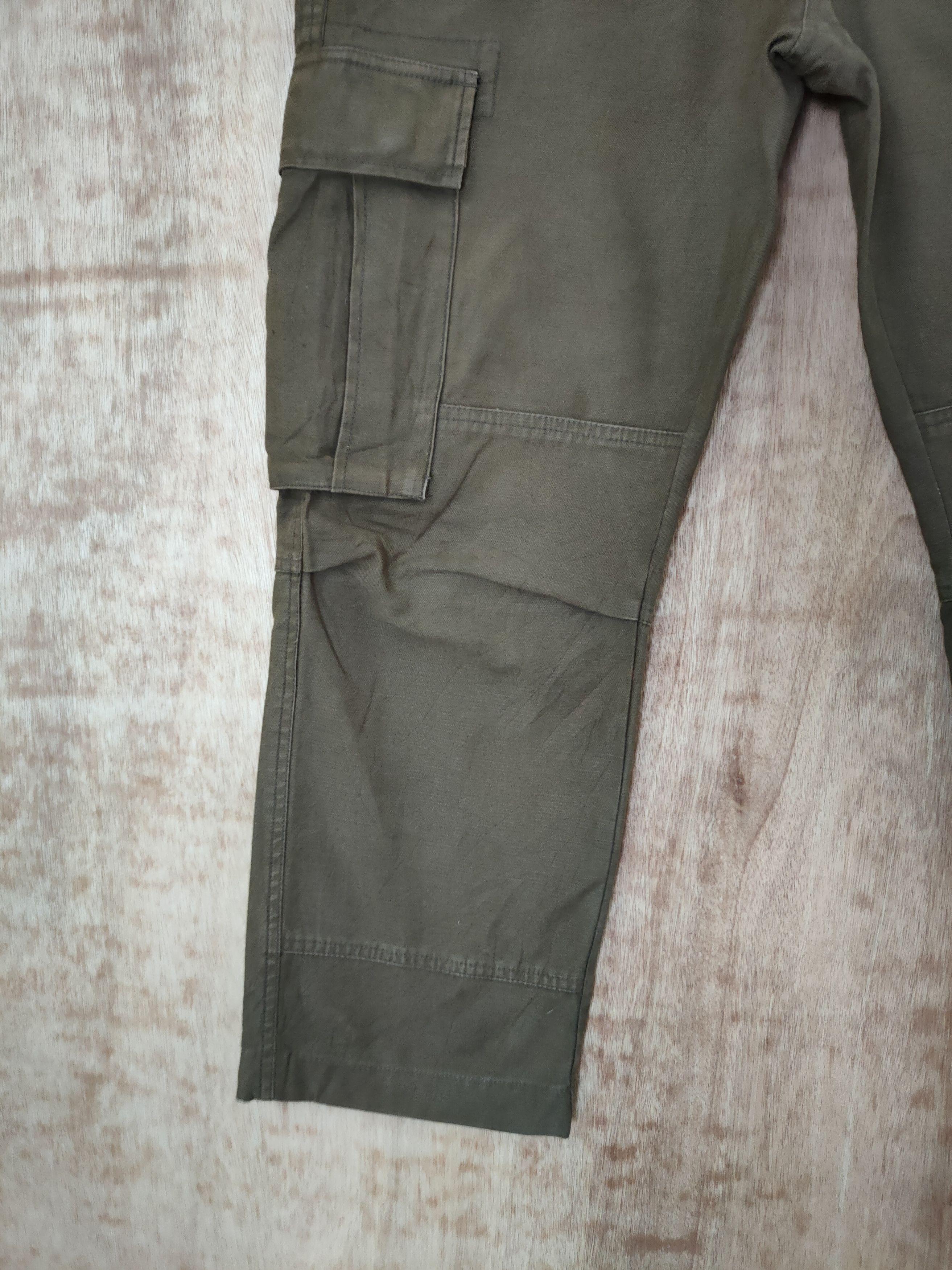 Japanese Brand DL RageBlue japan thick multi pocket cargo pants #46-401 Size US 31 - 3 Thumbnail