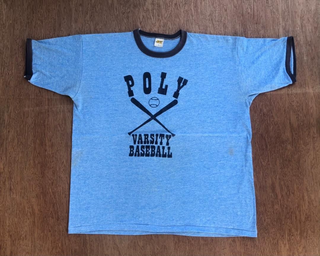 MLB × Vintage vintage tee poly varsity baseball C5 Size US XL / EU 56 / 4 - 1 Thumbnail