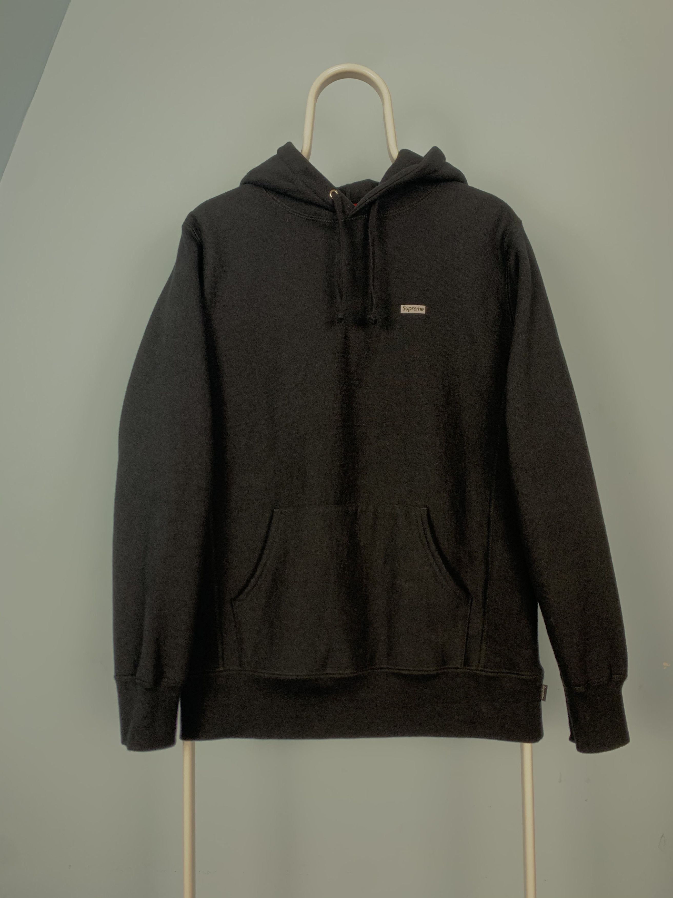 Supreme Reflective Small Box Logo Hoodie Black Medium Supreme Size US M / EU 48-50 / 2 - 8 Thumbnail