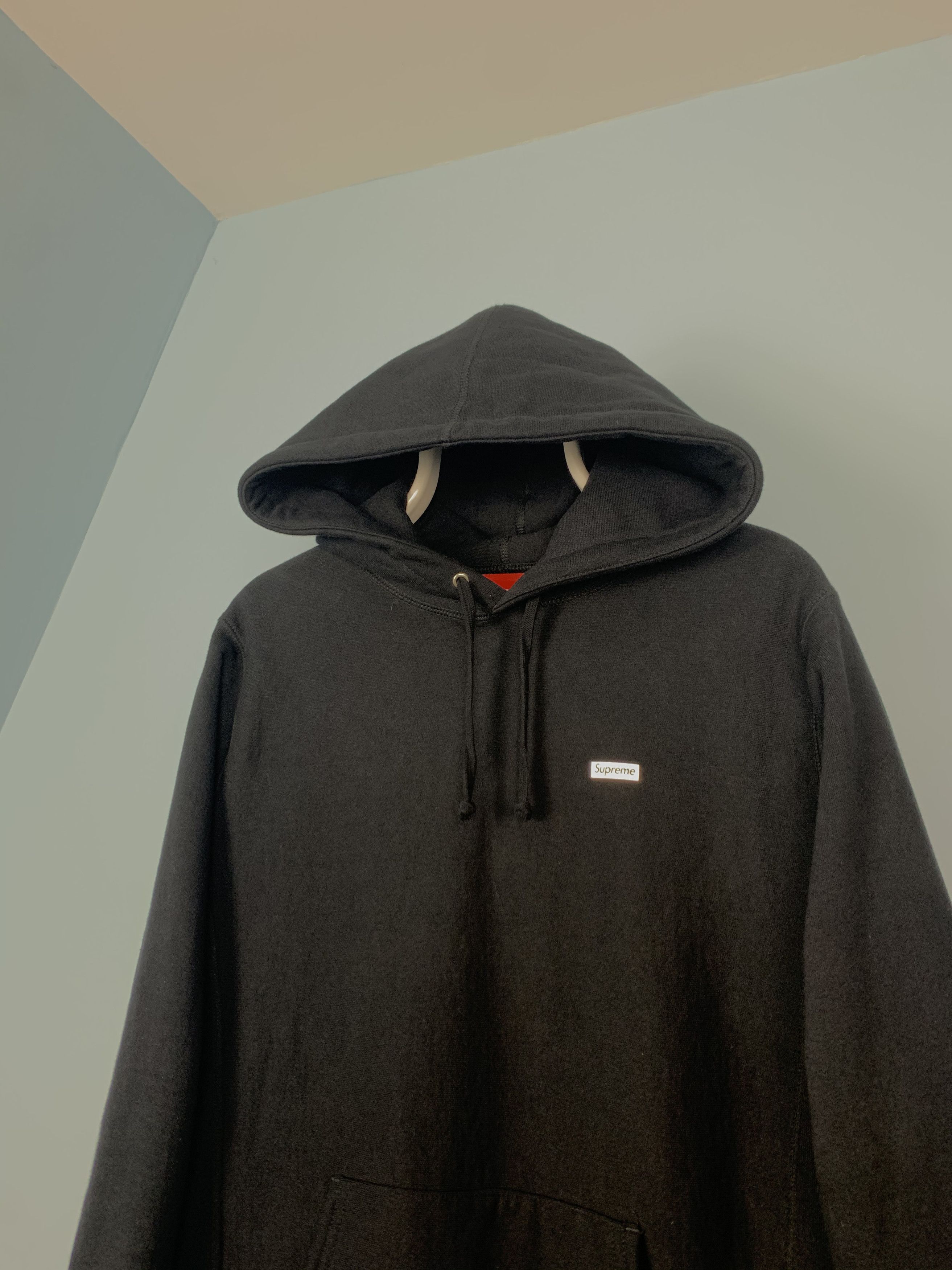 Supreme Reflective Small Box Logo Hoodie Black Medium Supreme Size US M / EU 48-50 / 2 - 4 Thumbnail