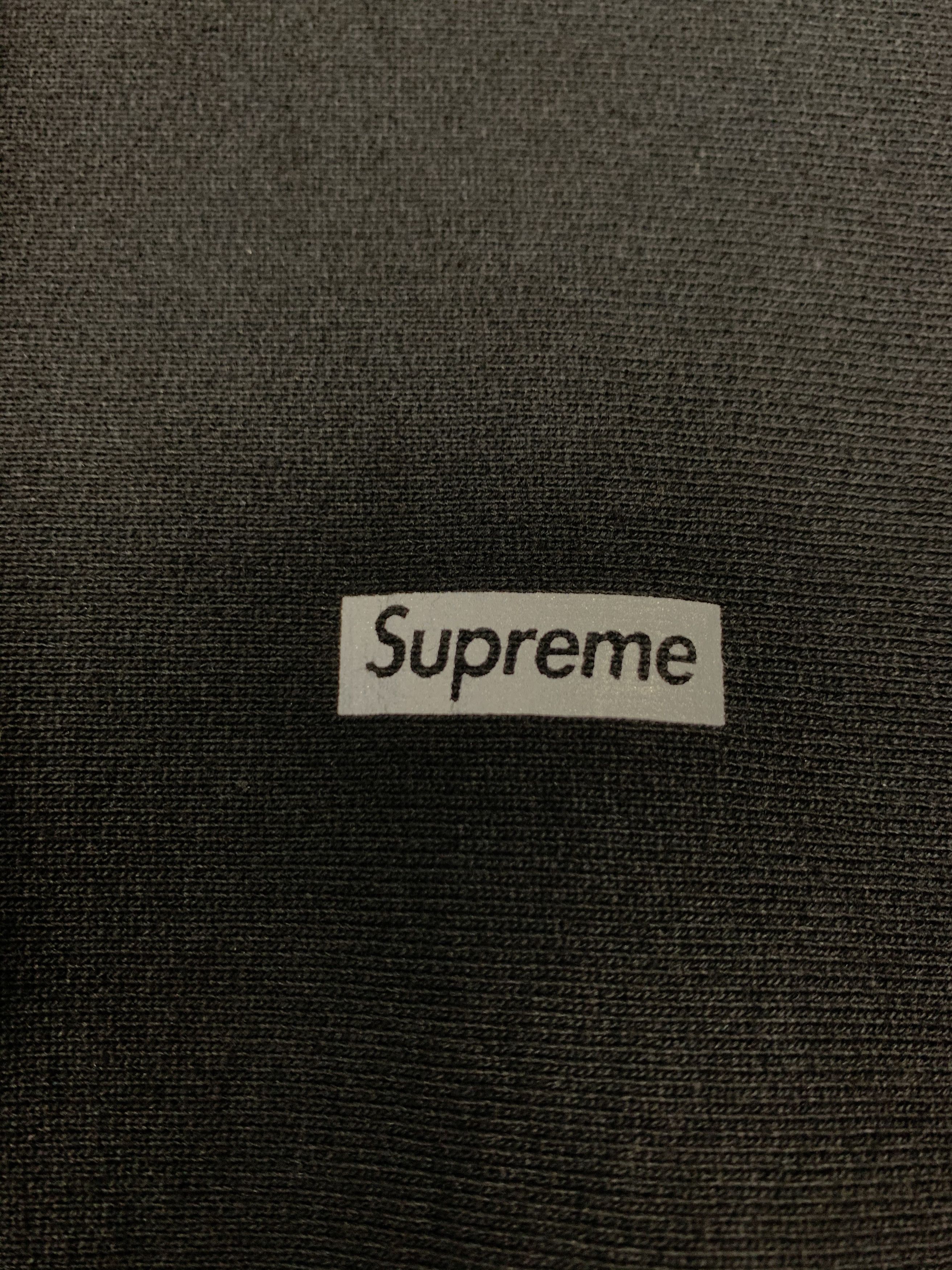 Supreme Reflective Small Box Logo Hoodie Black Medium Supreme Size US M / EU 48-50 / 2 - 6 Thumbnail