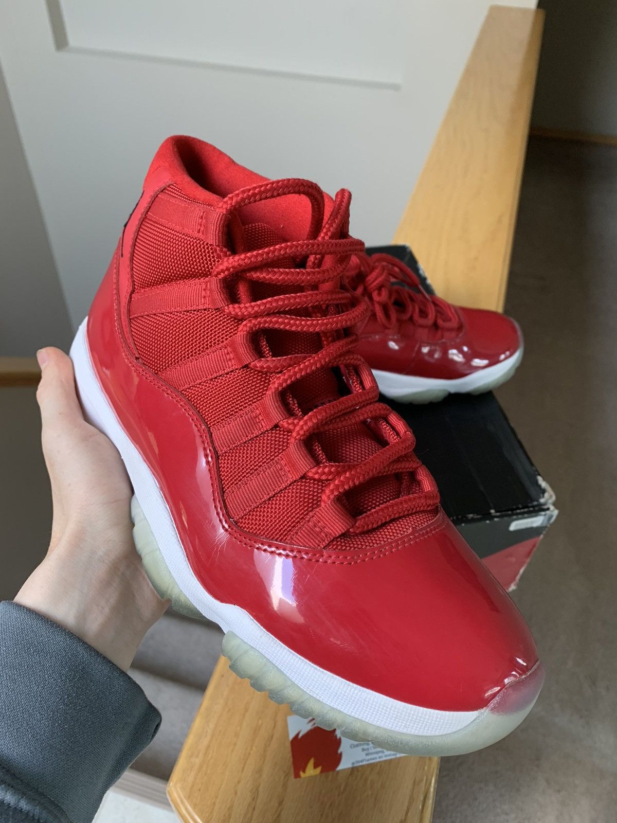 Jordan Brand Air Jordan 11 Retro Win Like 96 Win Like '96 2017 Size US 8.5 / EU 41-42 - 3 Thumbnail