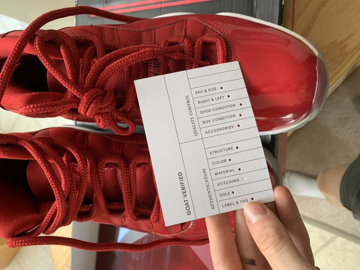 Jordan Brand Air Jordan 11 Retro Win Like 96 Win Like '96 2017 Size US 8.5 / EU 41-42 - 8 Thumbnail