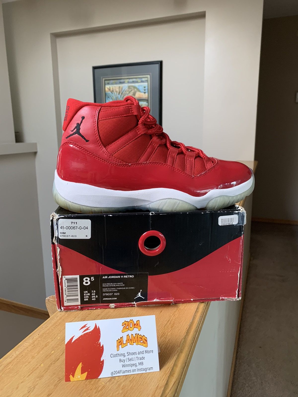 Jordan Brand Air Jordan 11 Retro Win Like 96 Win Like '96 2017 Size US 8.5 / EU 41-42 - 1 Thumbnail