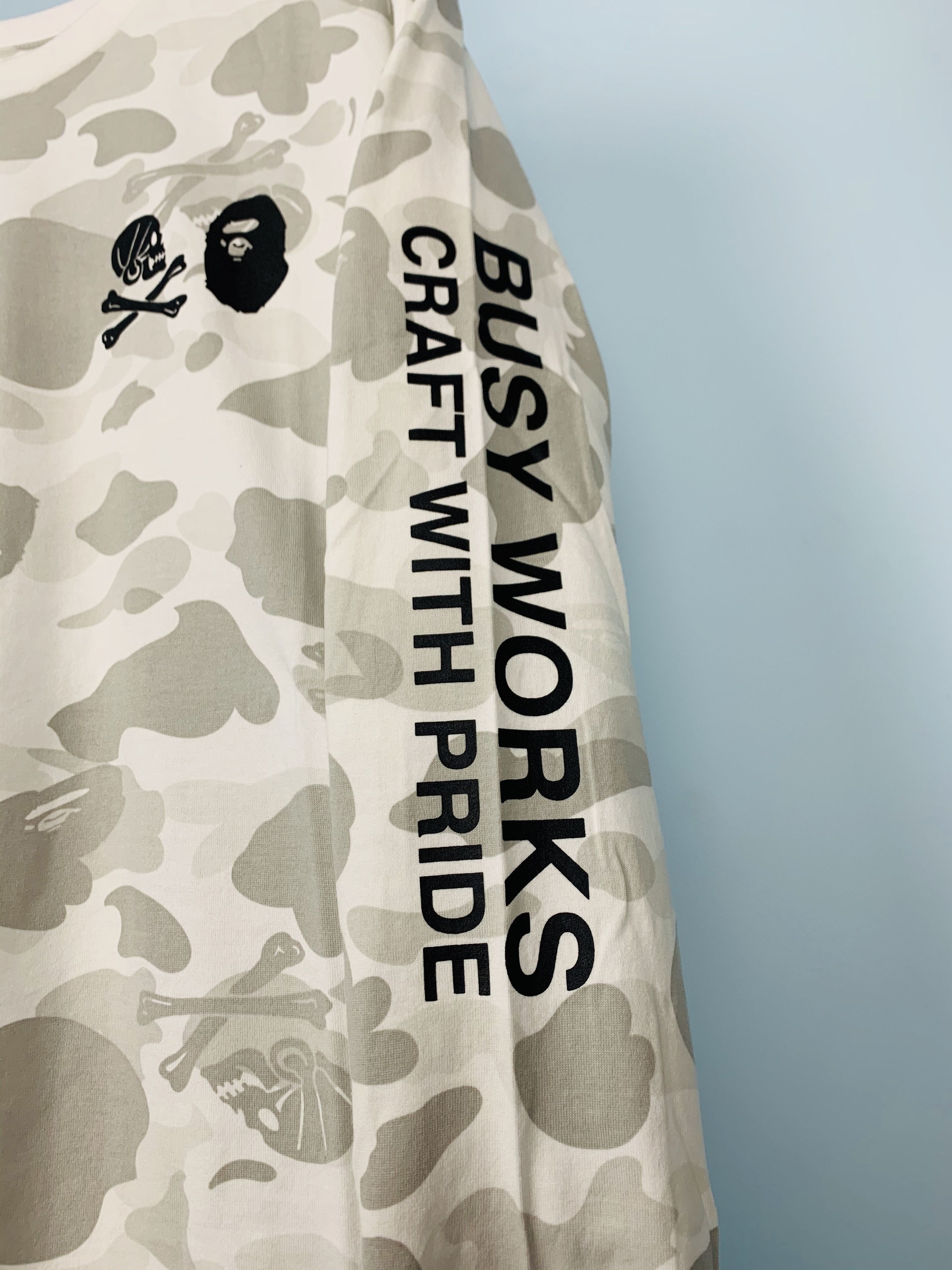 Bape × Neighborhood Bape x Neighborhood Camo Long Sleeve Tee Size US M / EU 48-50 / 2 - 5 Thumbnail