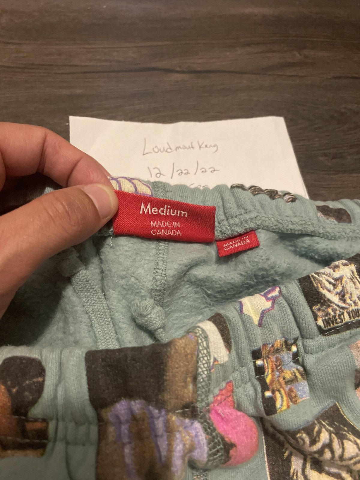 Supreme Supreme Thrills Sweatpants Size M SS17 Size US 32 / EU 48 - 4 Thumbnail