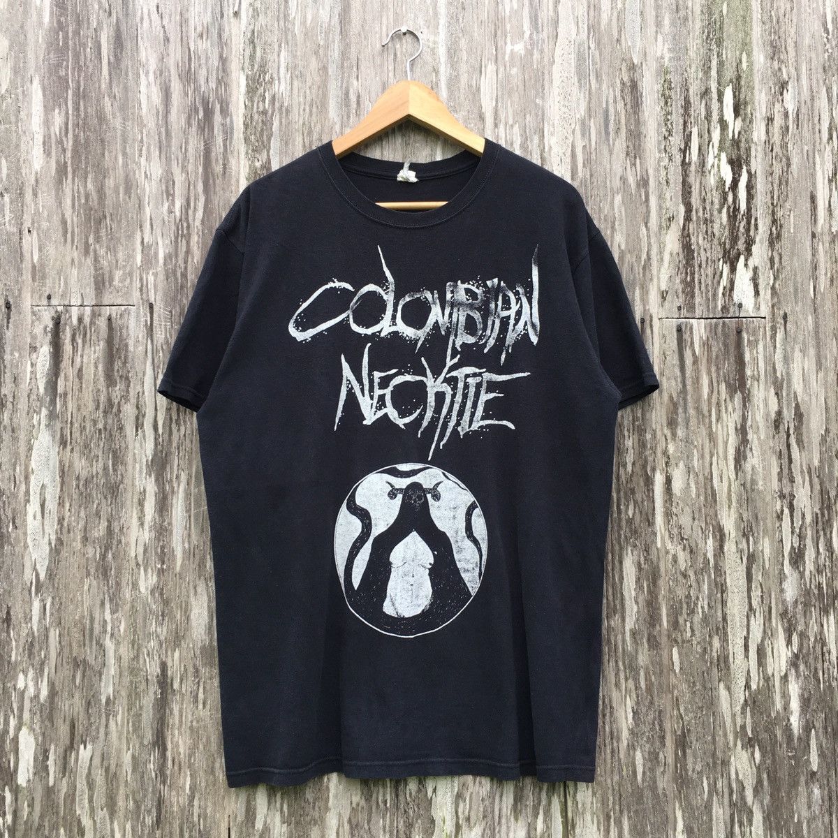 Band Tees Thrashed Faded Vintage Y2K Colombian Necktie Band ERD GRUNGE Size US L / EU 52-54 / 3 - 1 Thumbnail