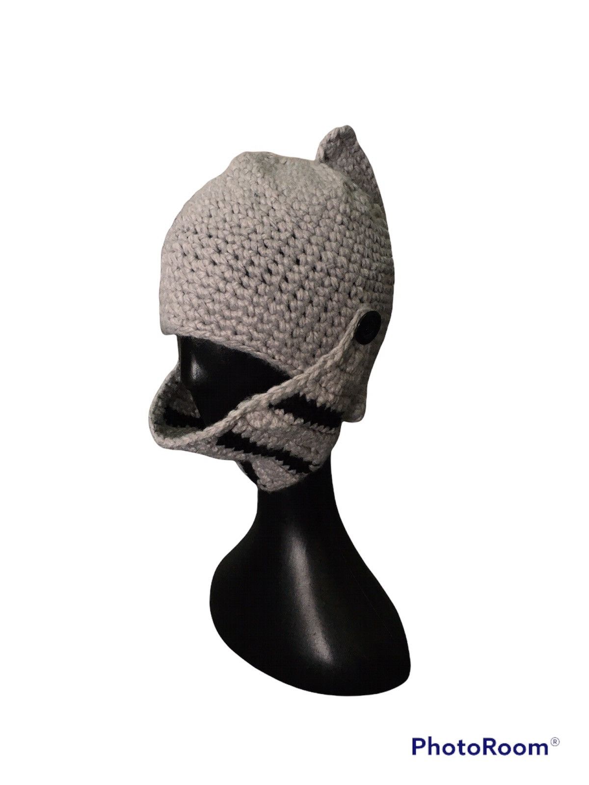 Vintage Vintage Wool Beanie Sharks Head Size ONE SIZE - 2 Thumbnail