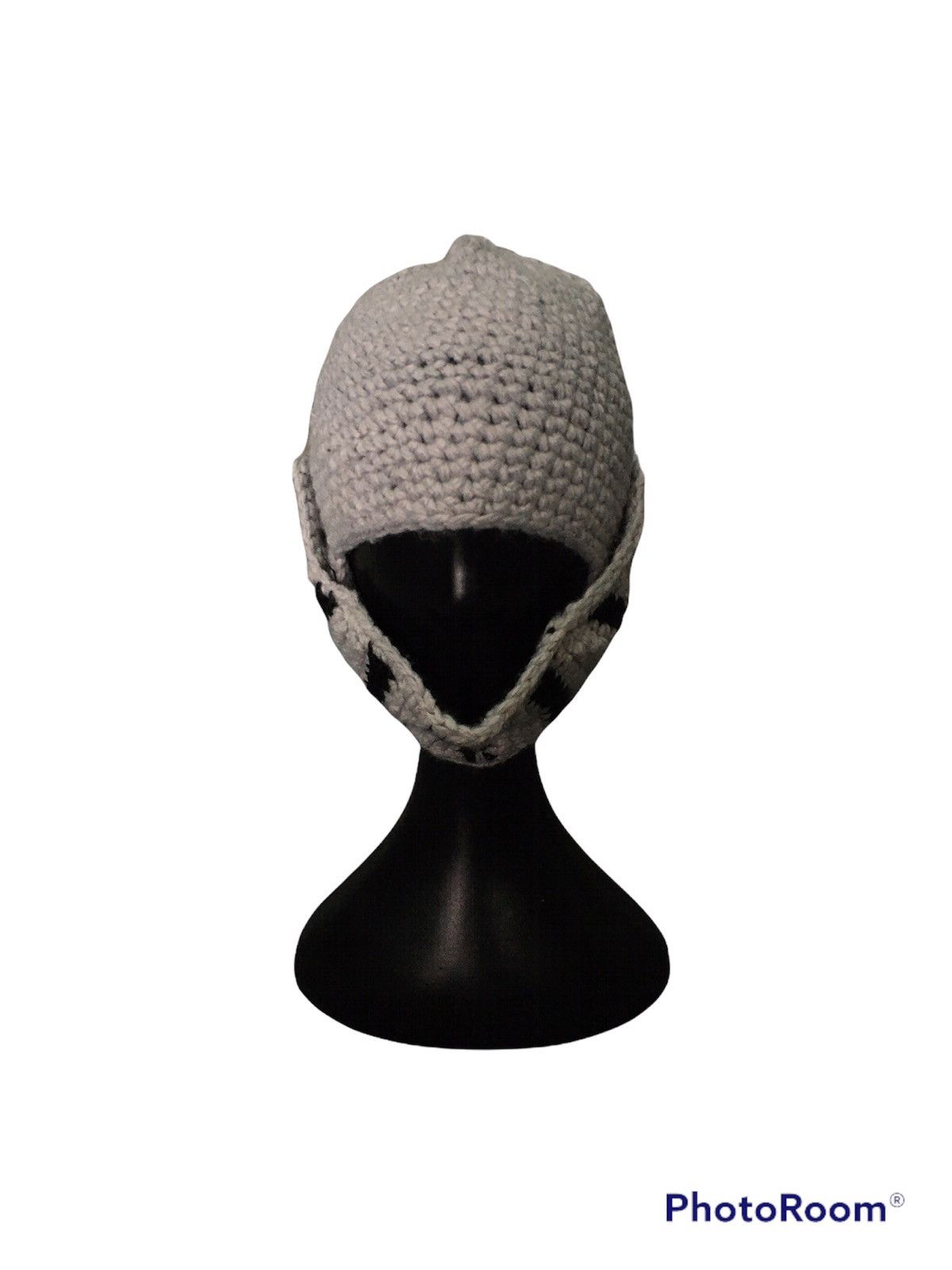 Vintage Vintage Wool Beanie Sharks Head Size ONE SIZE - 4 Thumbnail