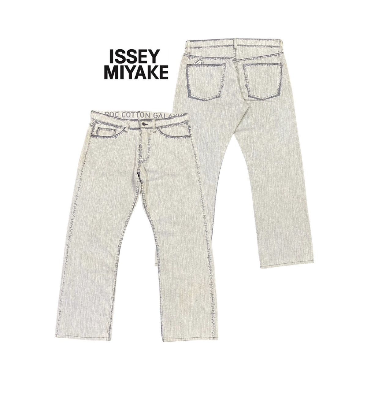 Issey Miyake × Japanese Brand Issey Miyake Jeans Sample A-Poc 