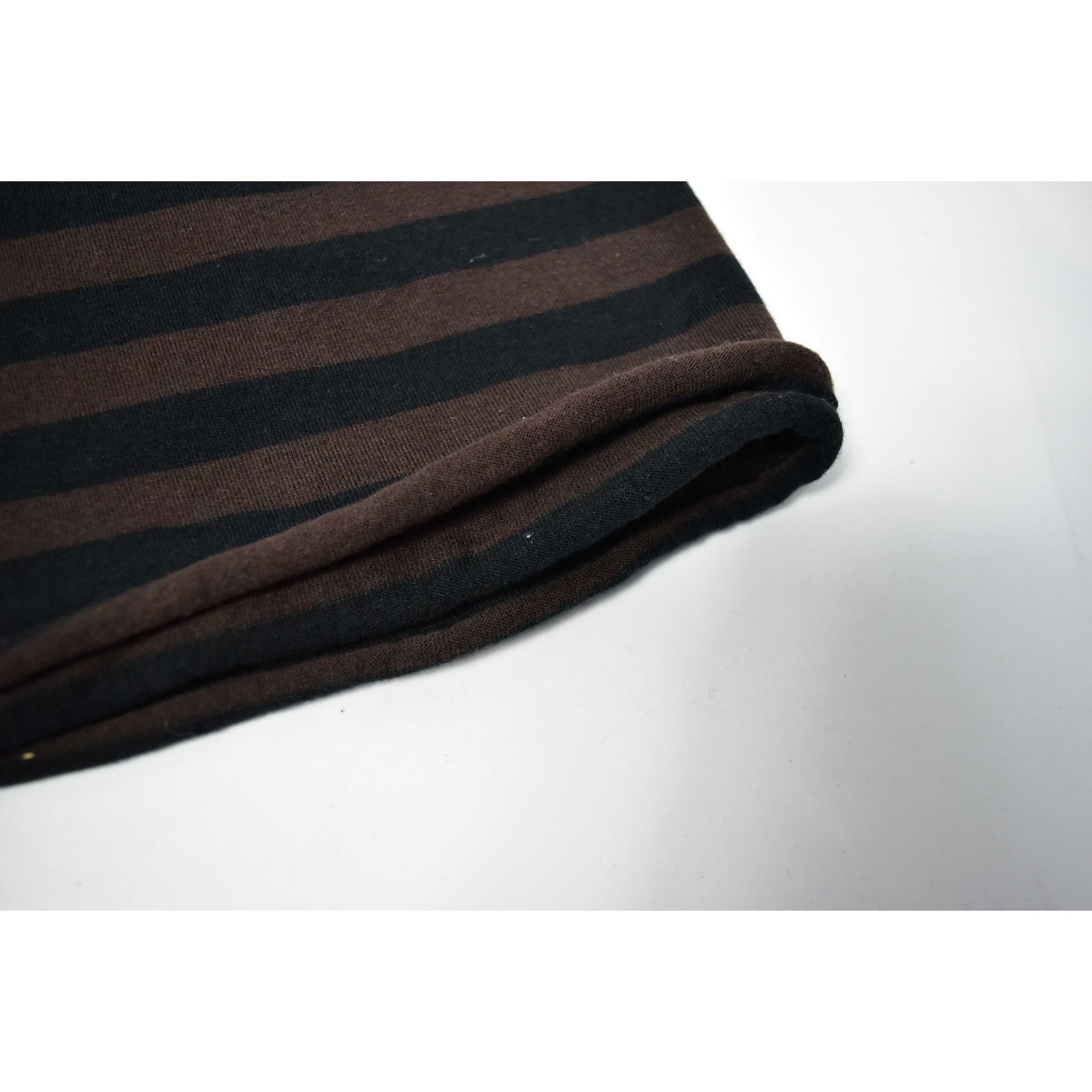 Japanese Brand stripe sweat scarf 29128 - 859 50 Size ONE SIZE - 4 Thumbnail