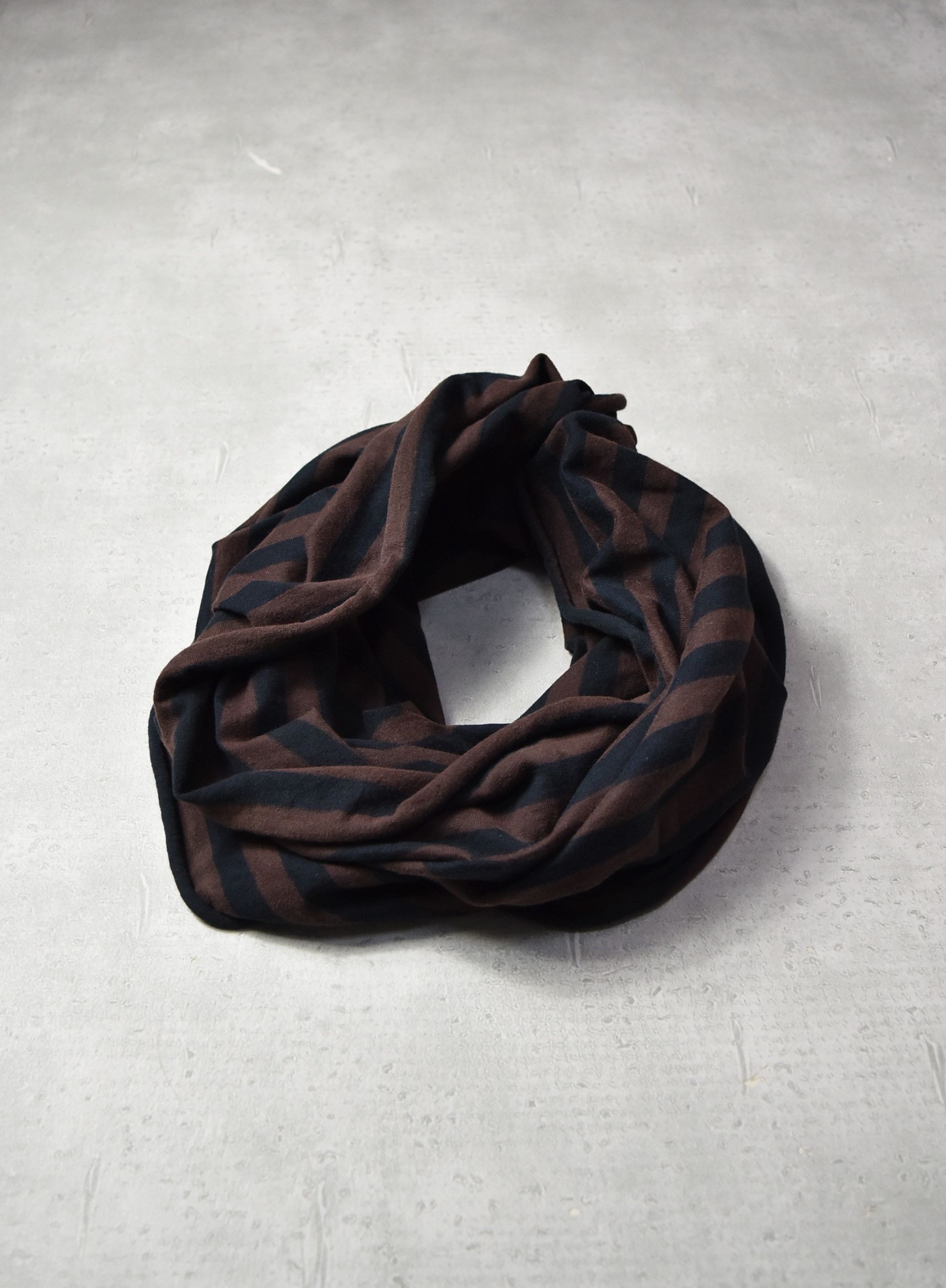 Japanese Brand stripe sweat scarf 29128 - 859 50 Size ONE SIZE - 1 Thumbnail