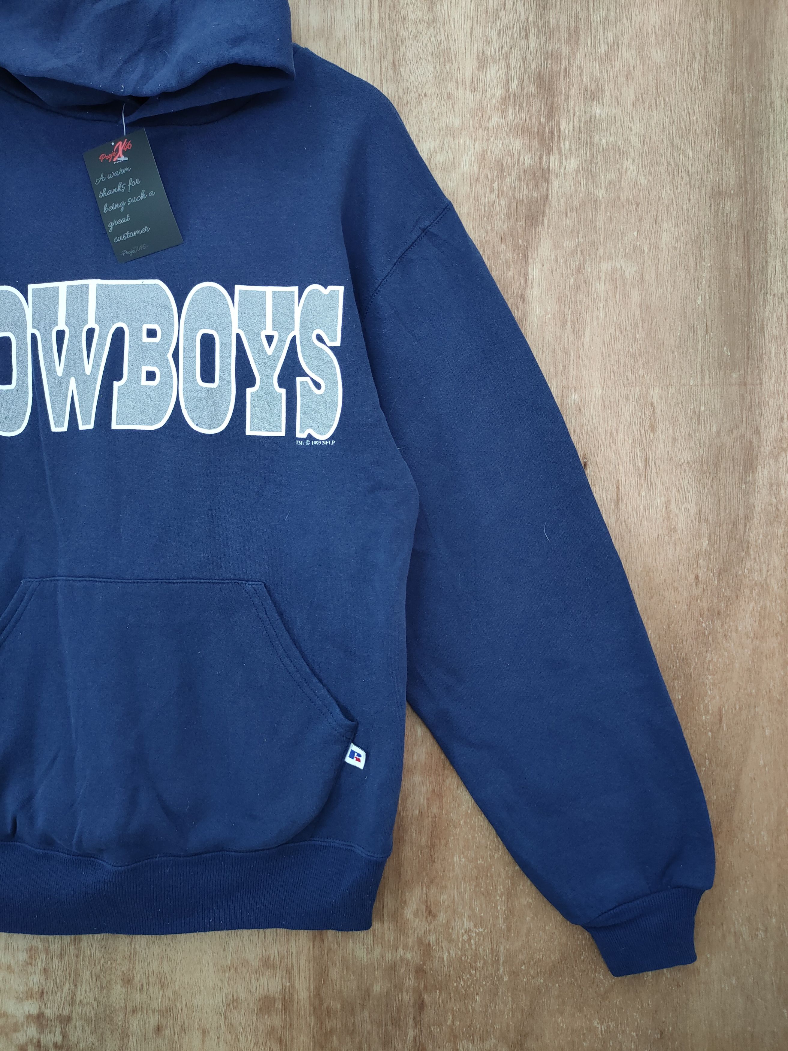 NFL DLL 1993 NFLP Cowboys dark blue sweatshirt vintage #46-116 Size US M / EU 48-50 / 2 - 3 Thumbnail