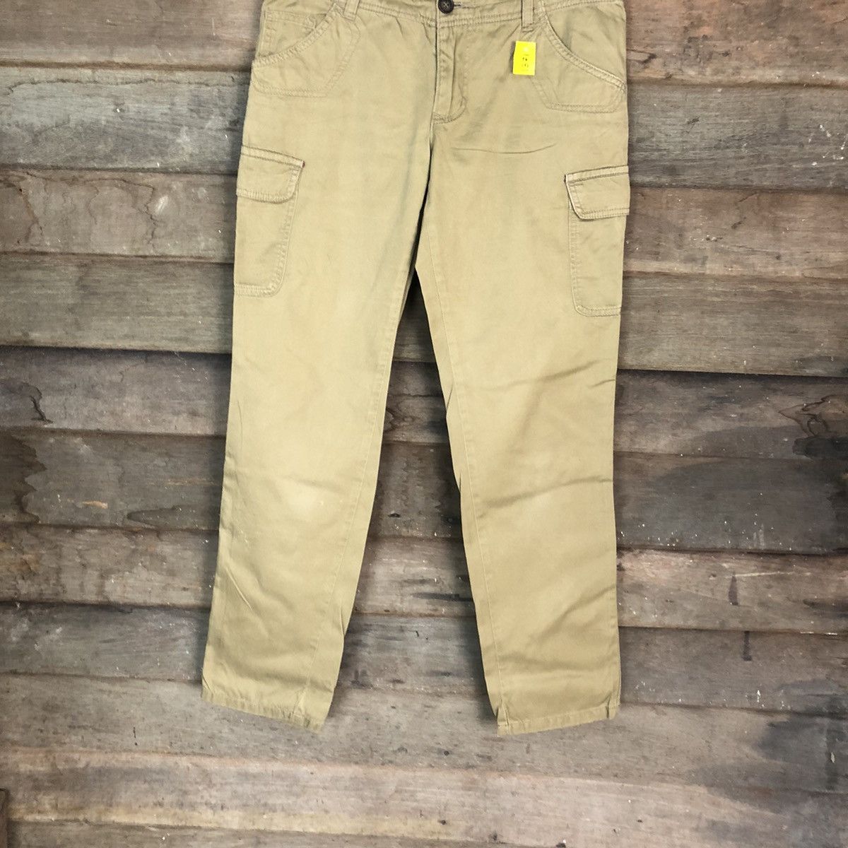 Japanese Brand DLL Ropie Rene Brown Cargo Multipocket Pants #1371 Size US 30 / EU 46 - 3 Thumbnail