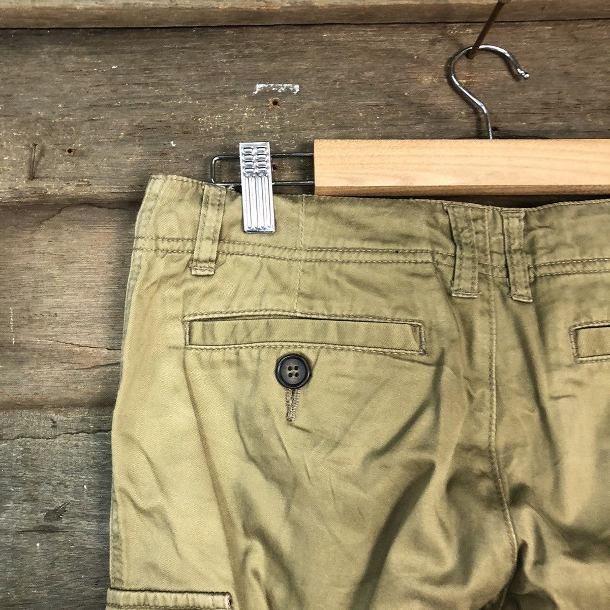 Japanese Brand DLL Ropie Rene Brown Cargo Multipocket Pants #1371 Size US 30 / EU 46 - 12 Thumbnail