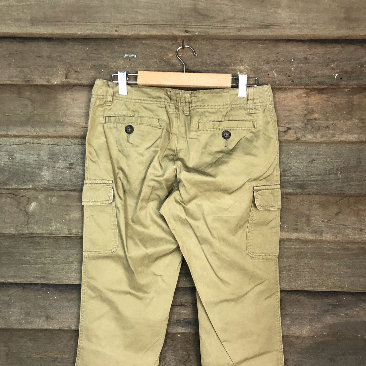 Japanese Brand DLL Ropie Rene Brown Cargo Multipocket Pants #1371 Size US 30 / EU 46 - 10 Thumbnail