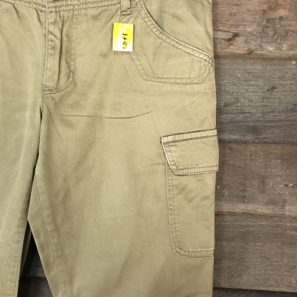 Japanese Brand DLL Ropie Rene Brown Cargo Multipocket Pants #1371 Size US 30 / EU 46 - 5 Thumbnail