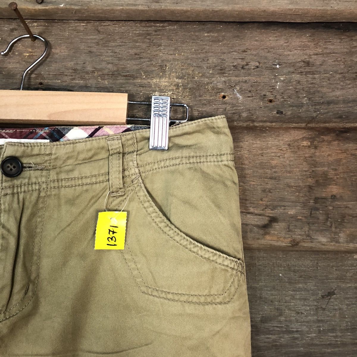 Japanese Brand DLL Ropie Rene Brown Cargo Multipocket Pants #1371 Size US 30 / EU 46 - 6 Thumbnail