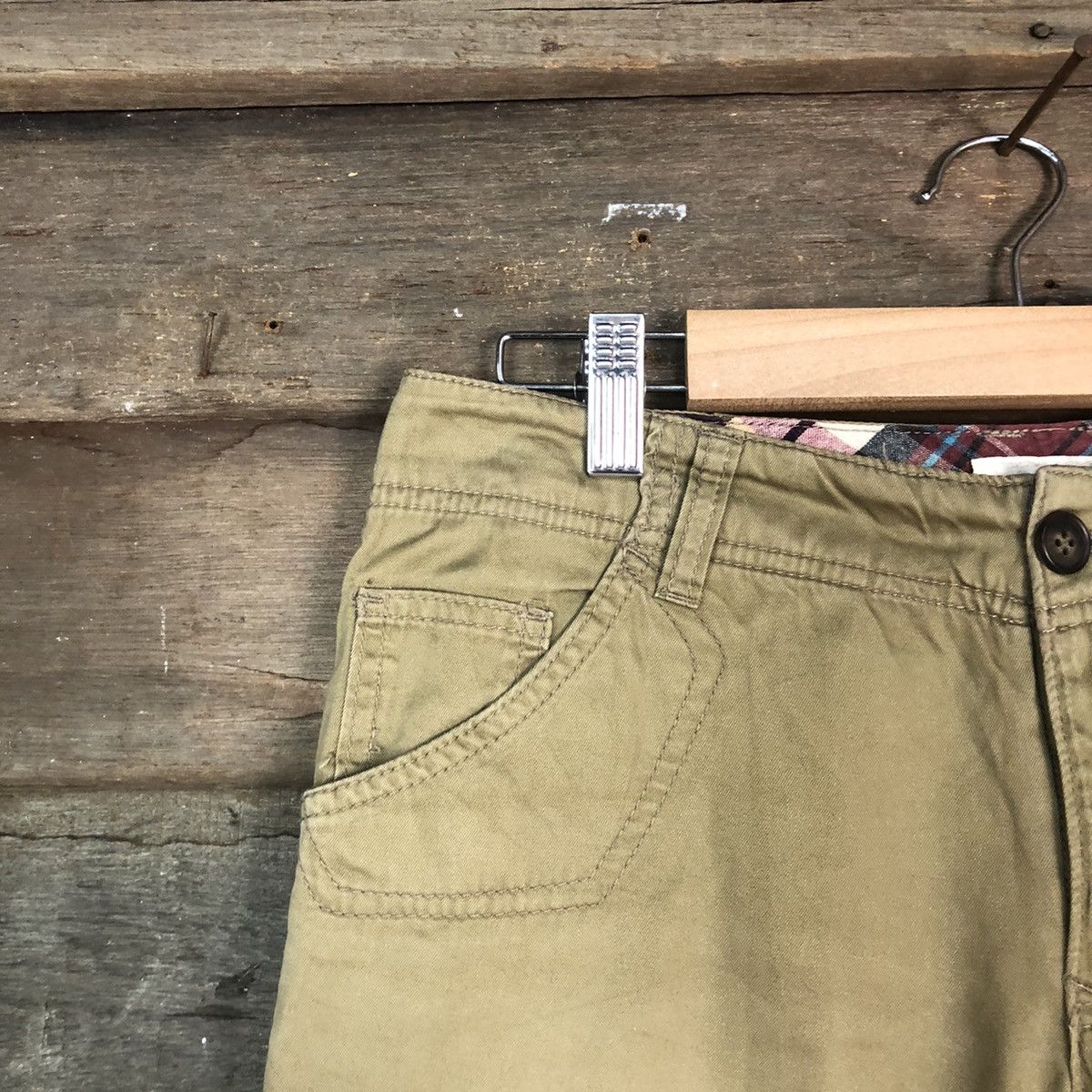 Japanese Brand DLL Ropie Rene Brown Cargo Multipocket Pants #1371 Size US 30 / EU 46 - 7 Thumbnail