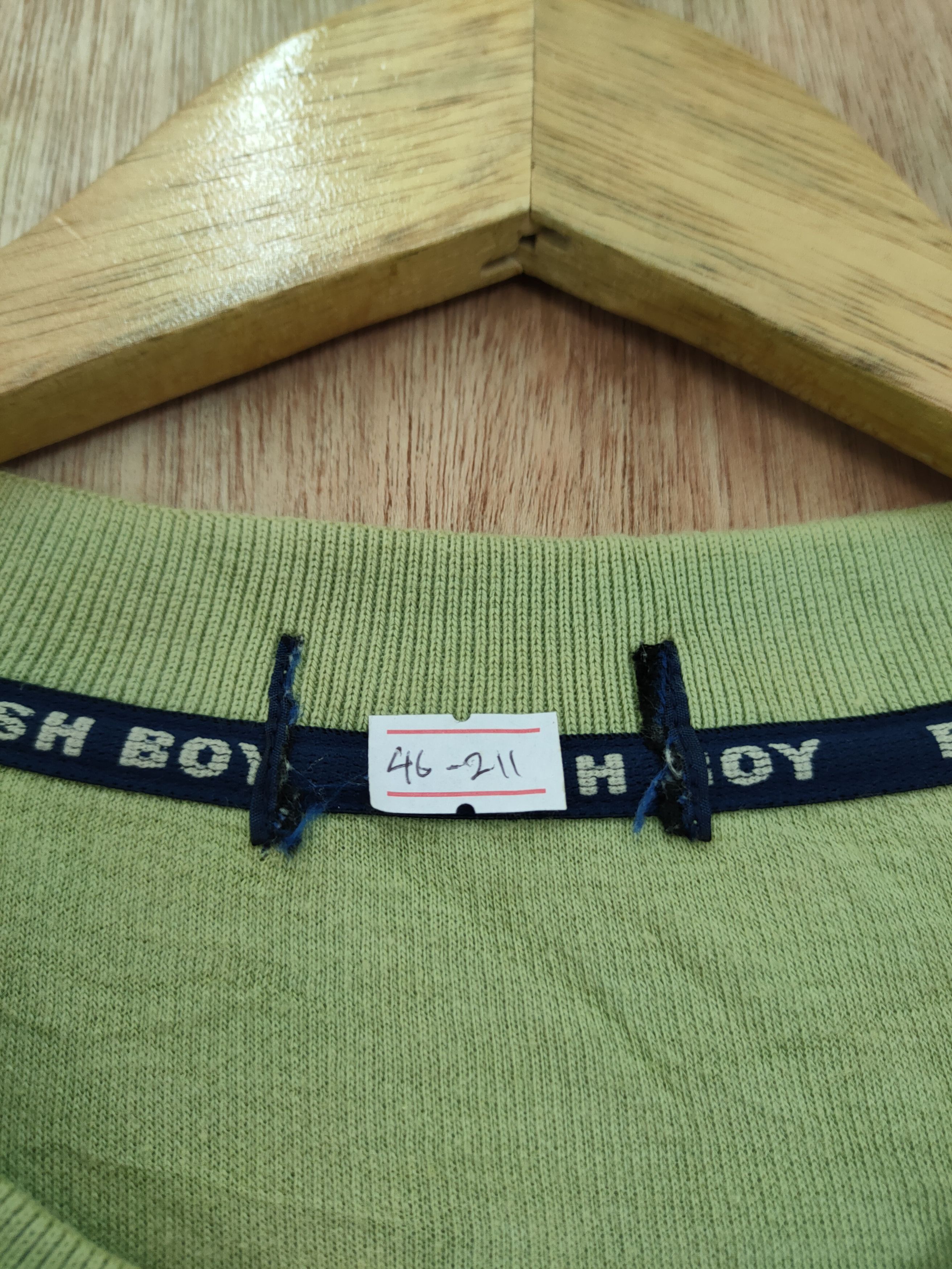 Vintage DL Posh Boy green vintage sweatshirt #46-211 Size US L / EU 52-54 / 3 - 6 Thumbnail