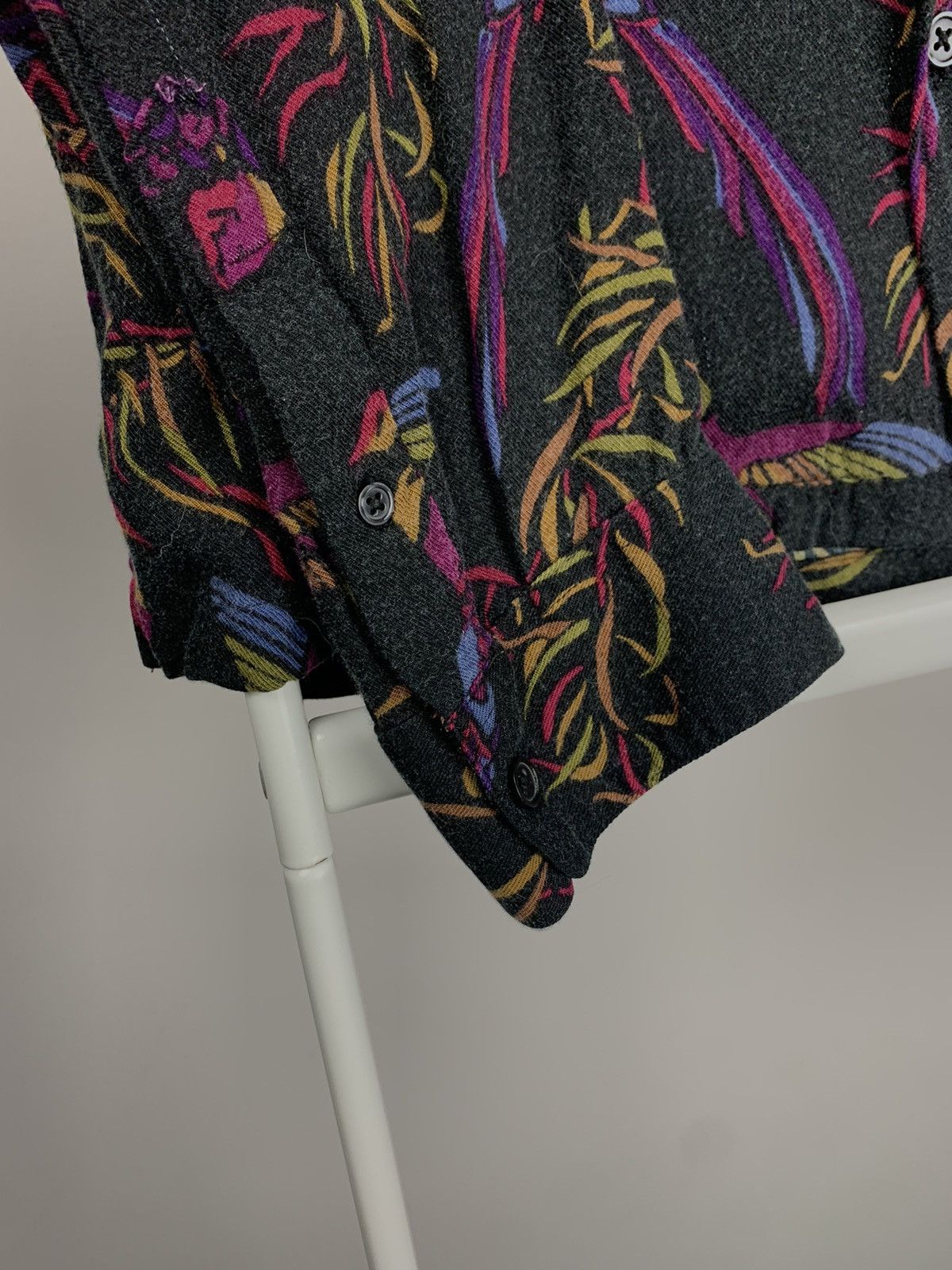 Supreme 2016 Supreme Birds of Paradise Rayon Shirt Black Medium Size US M / EU 48-50 / 2 - 2 Thumbnail