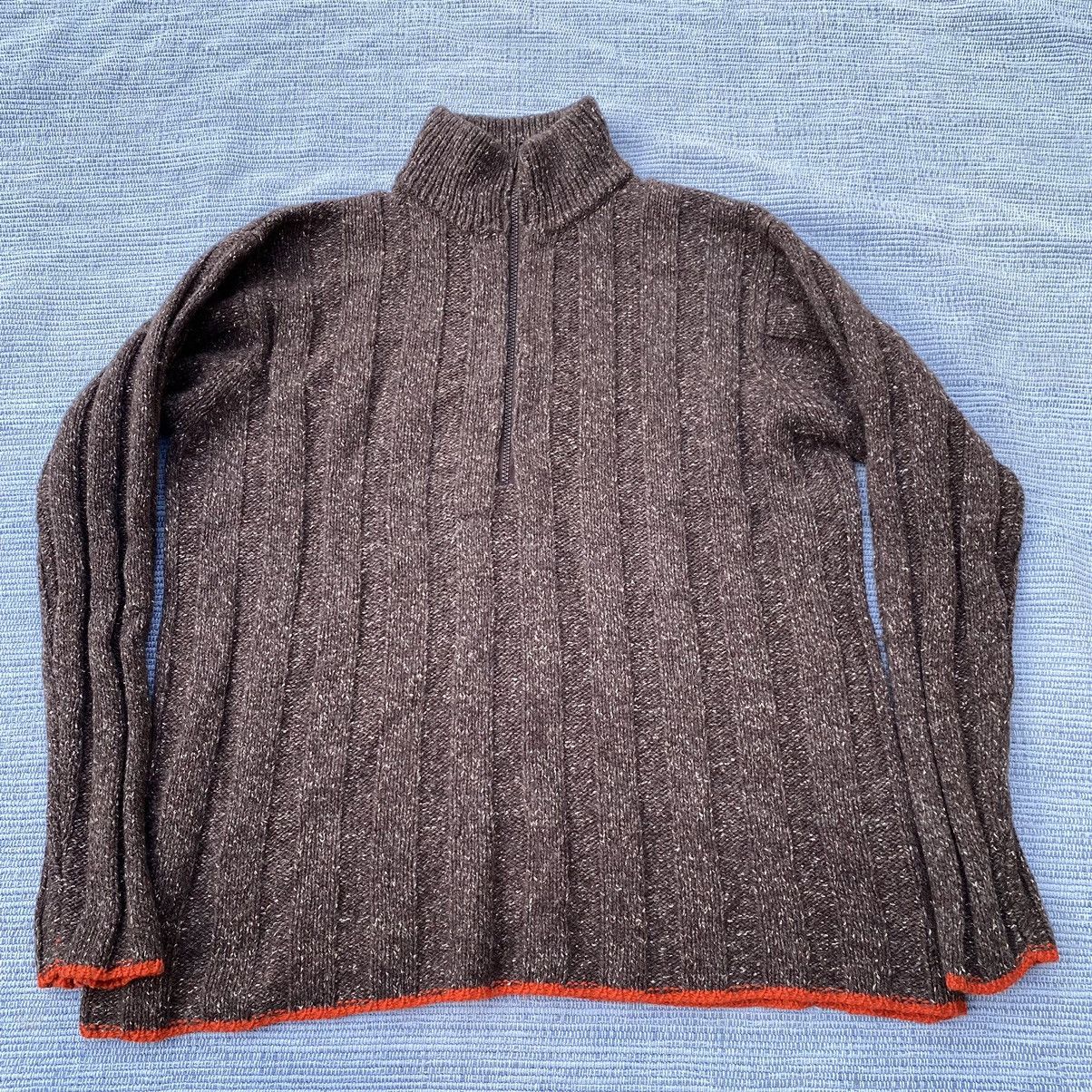 Vintage y’s for living basic half zipper knitwear Size US L / EU 52-54 / 3 - 1 Thumbnail