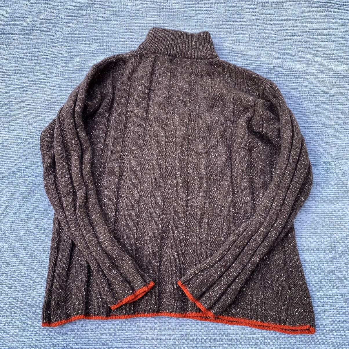 Vintage y’s for living basic half zipper knitwear Size US L / EU 52-54 / 3 - 6 Thumbnail