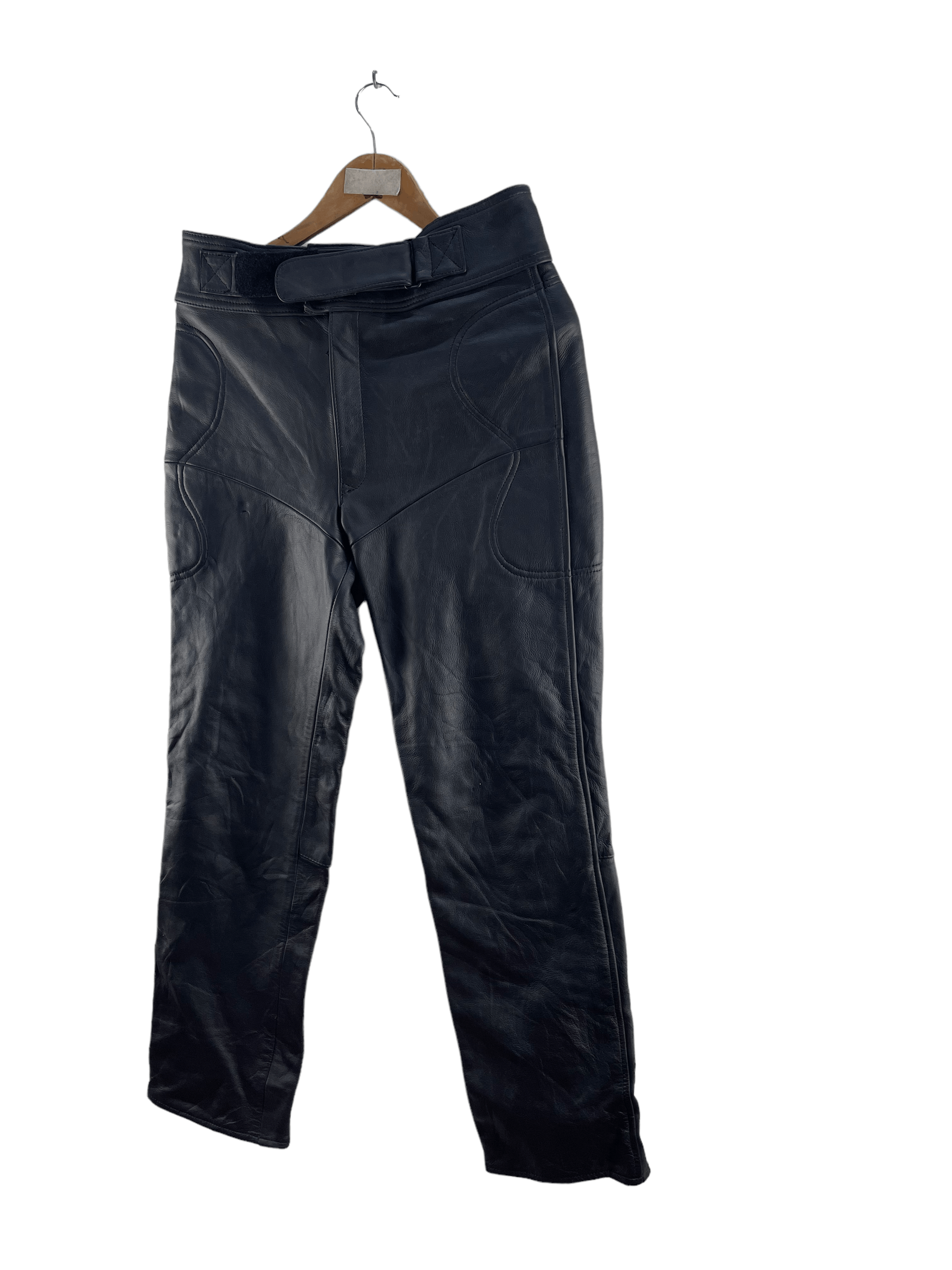 Leather VINTAGE NANKAI RACING LEATHER PANT Size US 32 / EU 48 - 4 Thumbnail