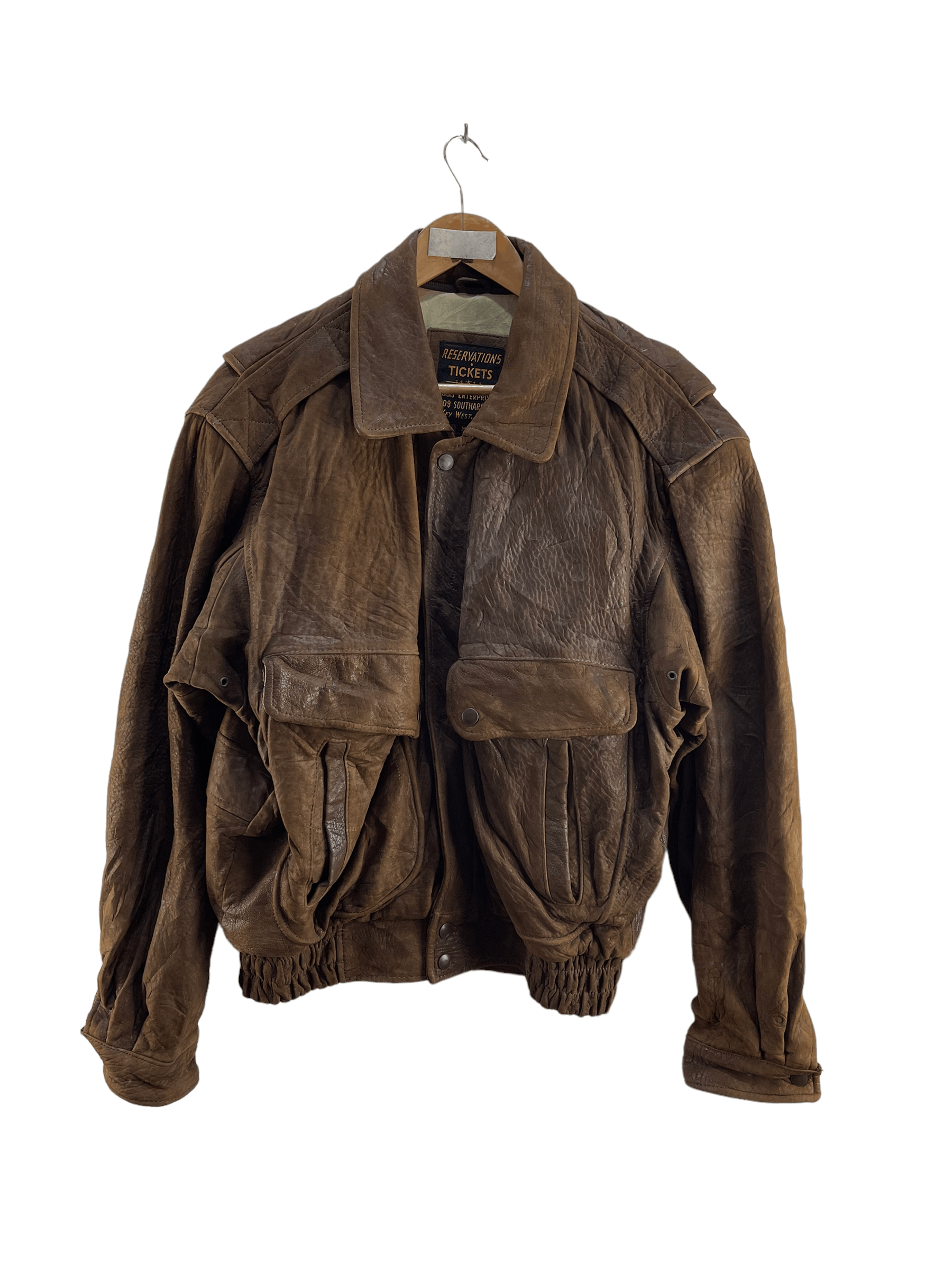 Other VINTAGE RESERVATIONS US MAIL SERVICES LEATHER JACKET Size US M / EU 48-50 / 2 - 1 Thumbnail