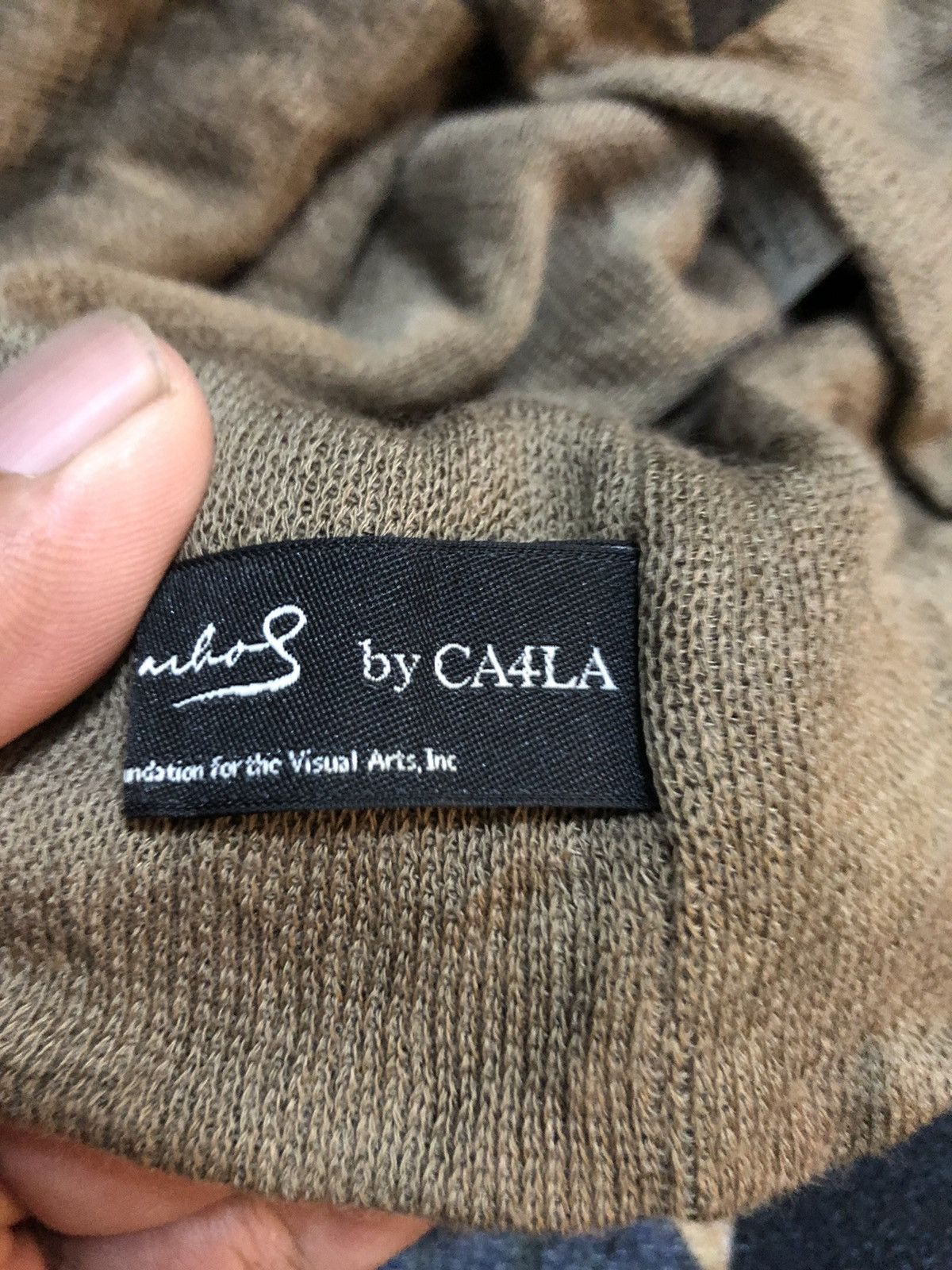 Andy Warhol Monalisa Andy Warhol X Ca4la Monisa Potrat Beanie Hats Size ONE SIZE - 6 Thumbnail