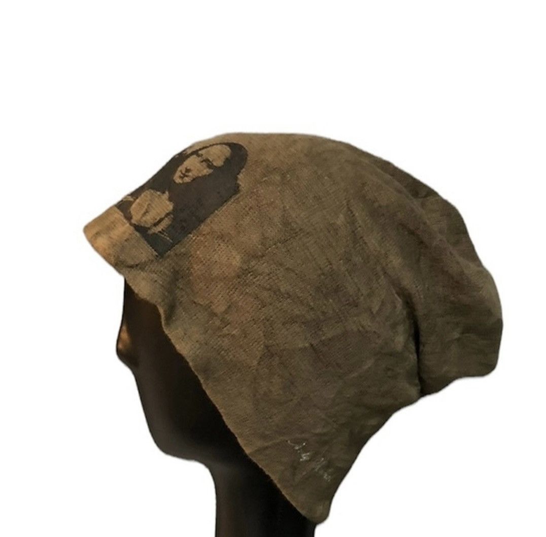 Andy Warhol Monalisa Andy Warhol X Ca4la Monisa Potrat Beanie Hats Size ONE SIZE - 2 Thumbnail