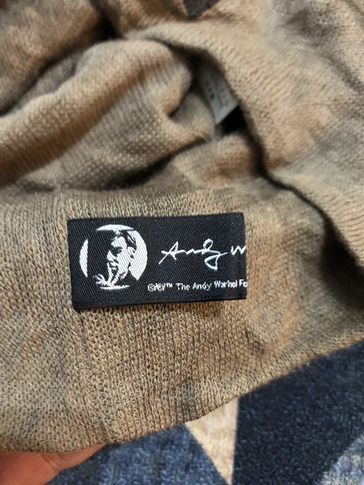 Andy Warhol Monalisa Andy Warhol X Ca4la Monisa Potrat Beanie Hats Size ONE SIZE - 5 Thumbnail