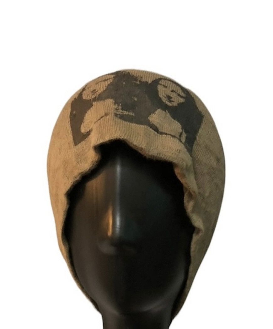 Andy Warhol Monalisa Andy Warhol X Ca4la Monisa Potrat Beanie Hats Size ONE SIZE - 1 Thumbnail