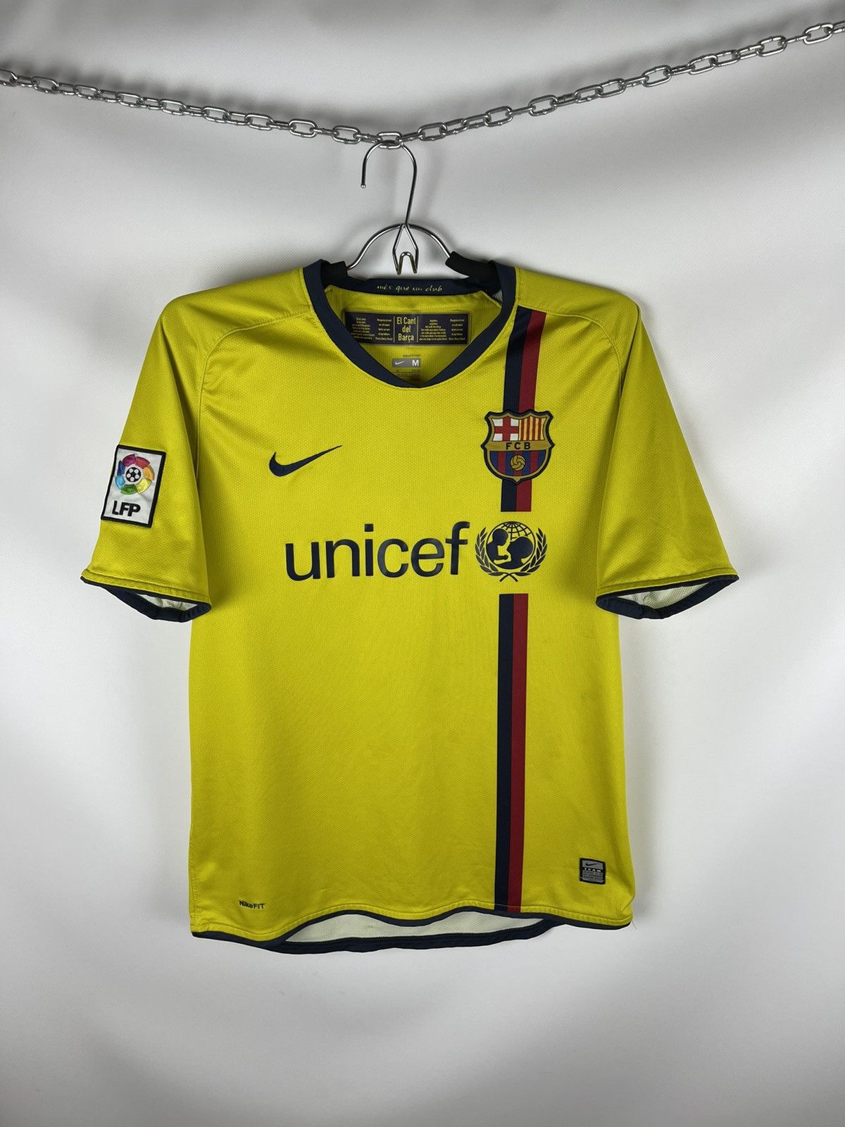Barcelona's away kit in 08/09