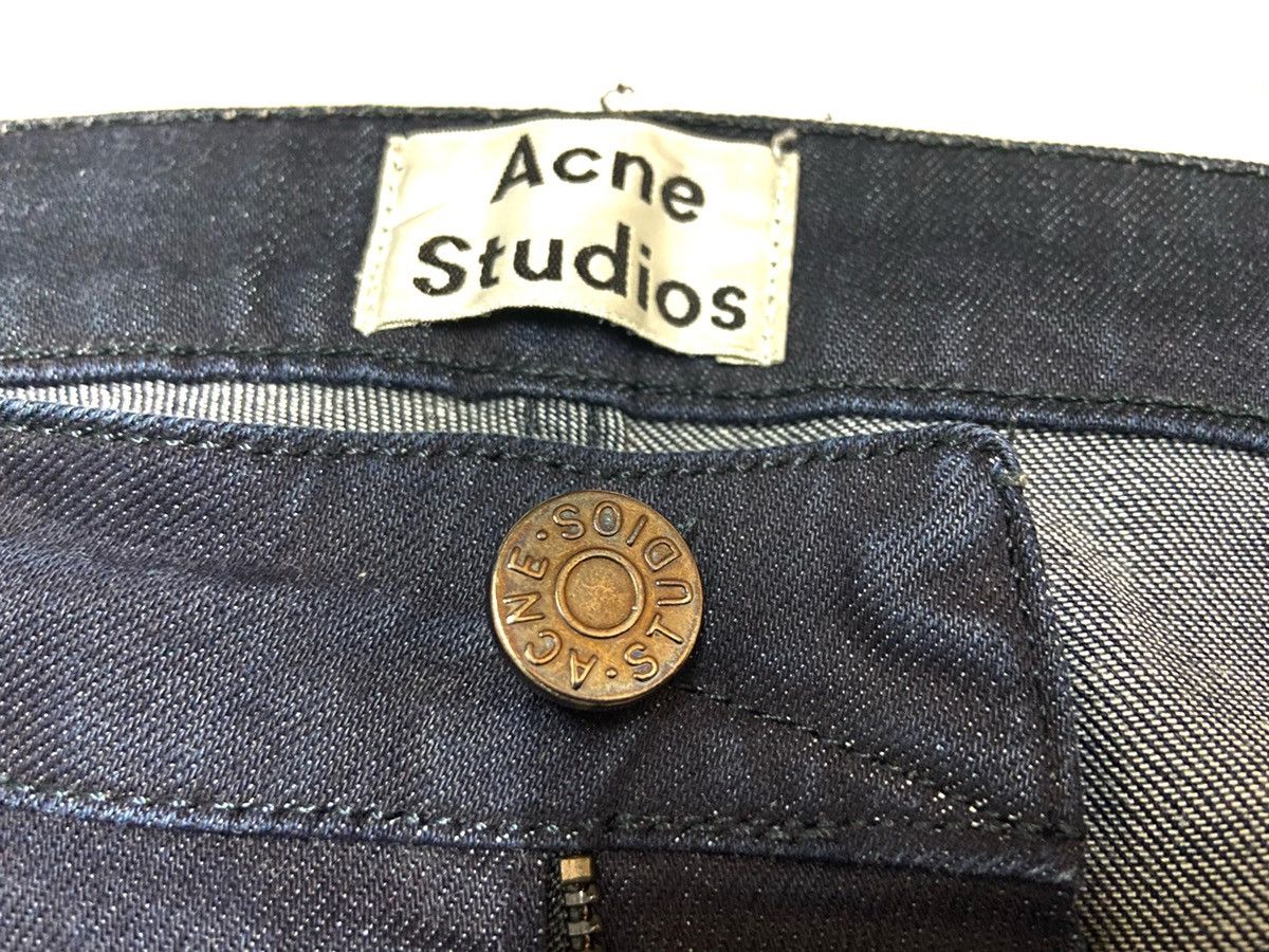 Acne Studios Acne Studios Dark Blue Pop Sound Cropped Denim Size 30" Size US 30 / EU 46 - 5 Thumbnail