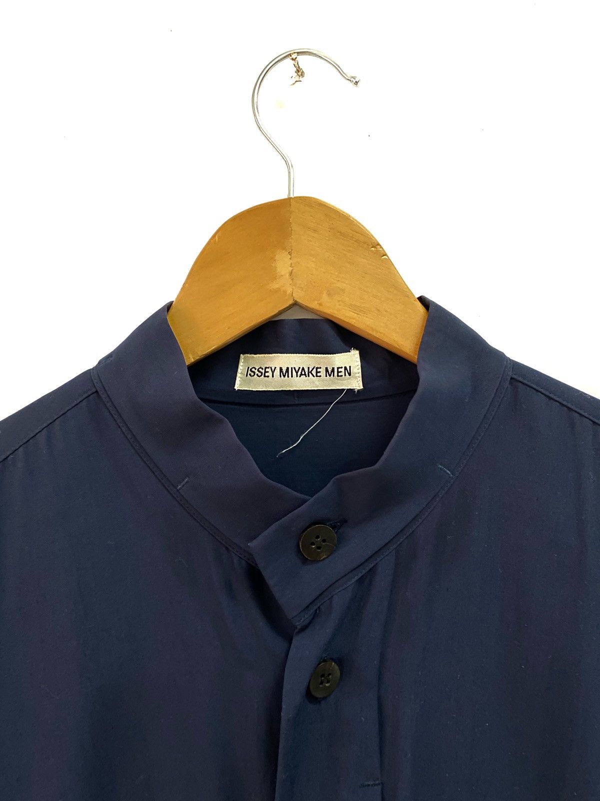 Issey Miyake Issey Miyake Men Rayon Shirt Woody Button Japanese Style Size US L / EU 52-54 / 3 - 5 Thumbnail