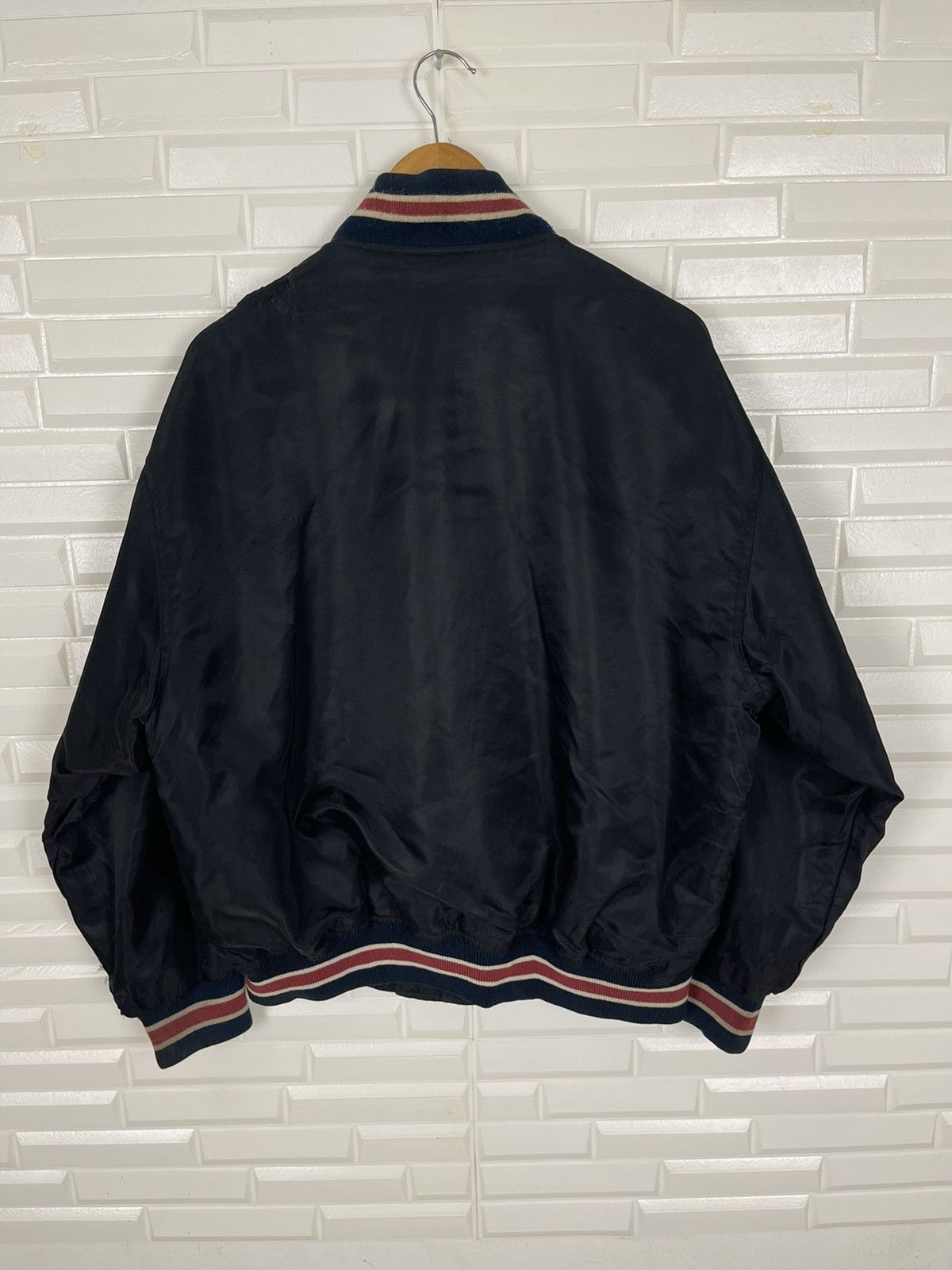 New Balance ✅QUICK SALE🔥Vintage New Balance Bomber Jacket Ringer Size US L / EU 52-54 / 3 - 3 Thumbnail